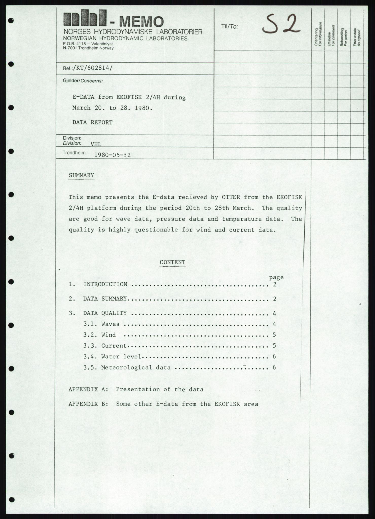 Justisdepartementet, Granskningskommisjonen ved Alexander Kielland-ulykken 27.3.1980, AV/RA-S-1165/D/L0019: S Værforhold (Doku.liste + S1-S5 av 5)/ T (T1-T2)/ U Stabilitet (Doku.liste + U1-U5 av 5), 1980-1981, p. 28