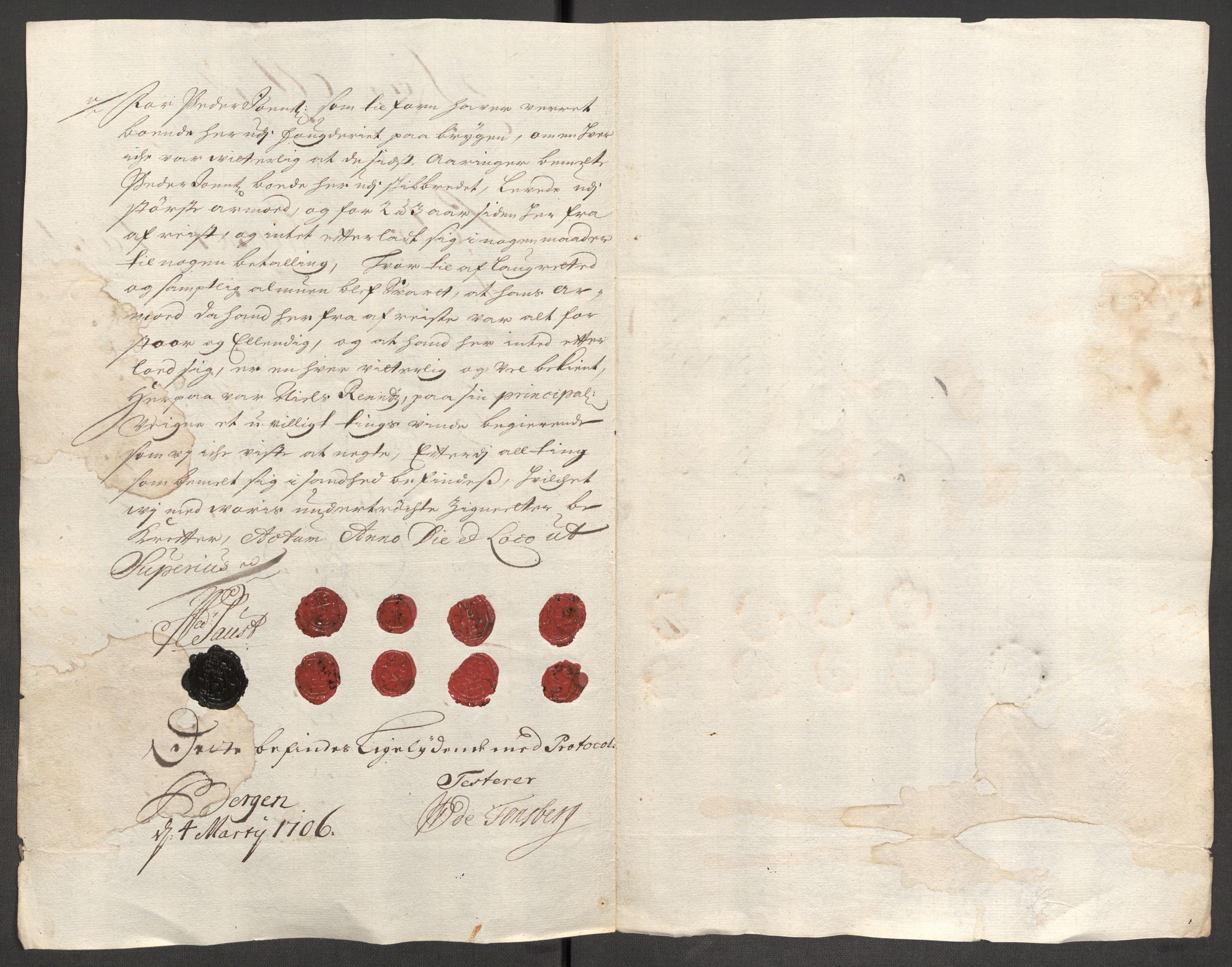 Rentekammeret inntil 1814, Reviderte regnskaper, Fogderegnskap, AV/RA-EA-4092/R53/L3429: Fogderegnskap Sunn- og Nordfjord, 1705, p. 225