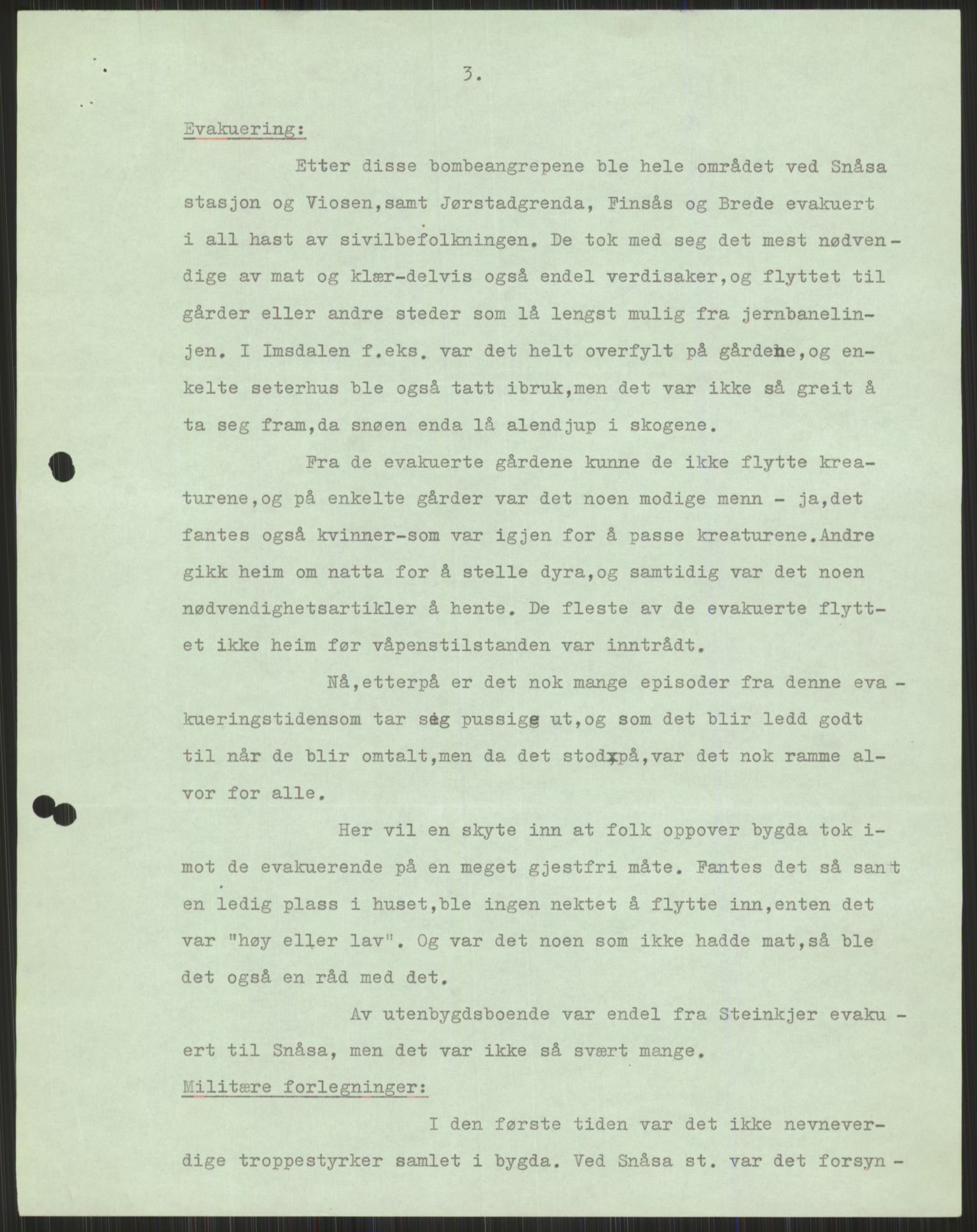 Forsvaret, Forsvarets krigshistoriske avdeling, AV/RA-RAFA-2017/Y/Ya/L0016: II-C-11-31 - Fylkesmenn.  Rapporter om krigsbegivenhetene 1940., 1940, p. 566