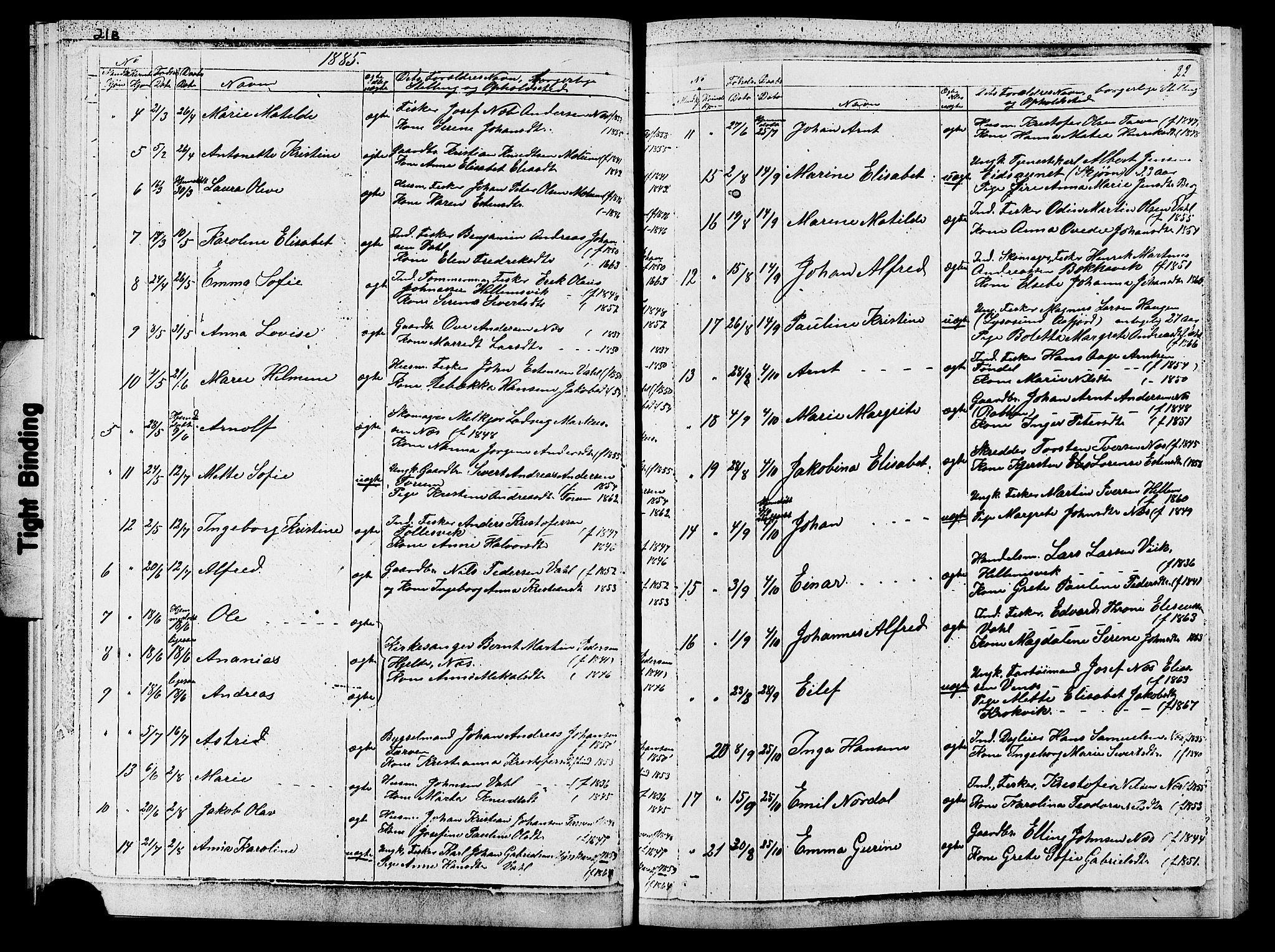 Ministerialprotokoller, klokkerbøker og fødselsregistre - Sør-Trøndelag, SAT/A-1456/652/L0653: Parish register (copy) no. 652C01, 1866-1910, p. 22