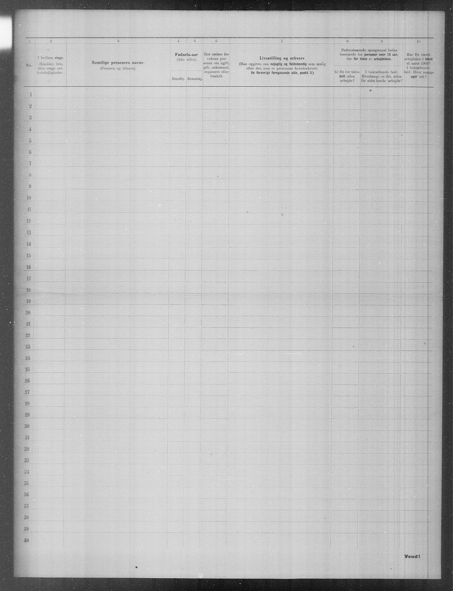 OBA, Municipal Census 1903 for Kristiania, 1903, p. 450