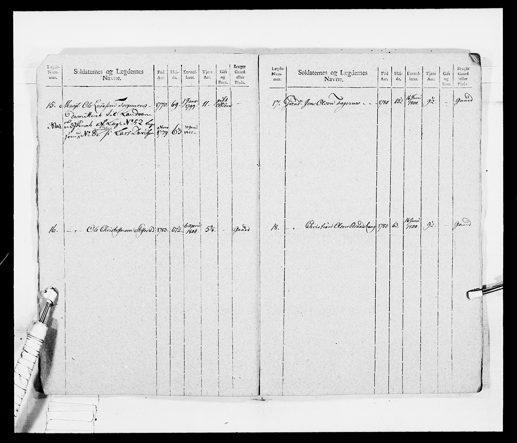 Generalitets- og kommissariatskollegiet, Det kongelige norske kommissariatskollegium, AV/RA-EA-5420/E/Eh/L0042: 1. Akershusiske nasjonale infanteriregiment, 1810, p. 375