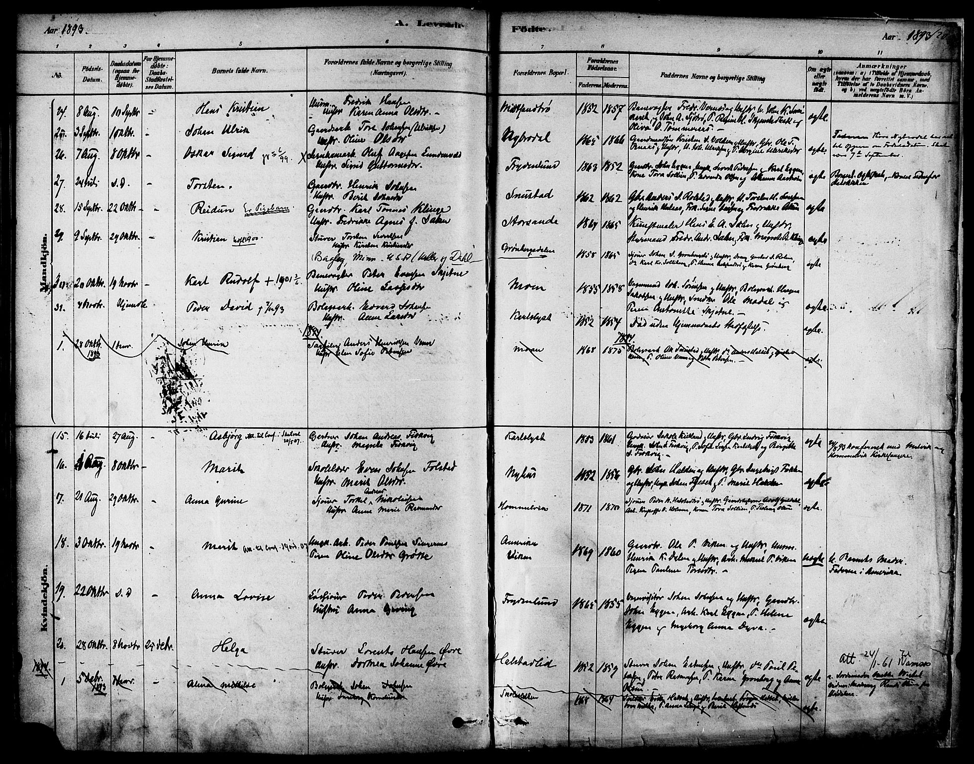 Ministerialprotokoller, klokkerbøker og fødselsregistre - Sør-Trøndelag, SAT/A-1456/616/L0410: Parish register (official) no. 616A07, 1878-1893, p. 120