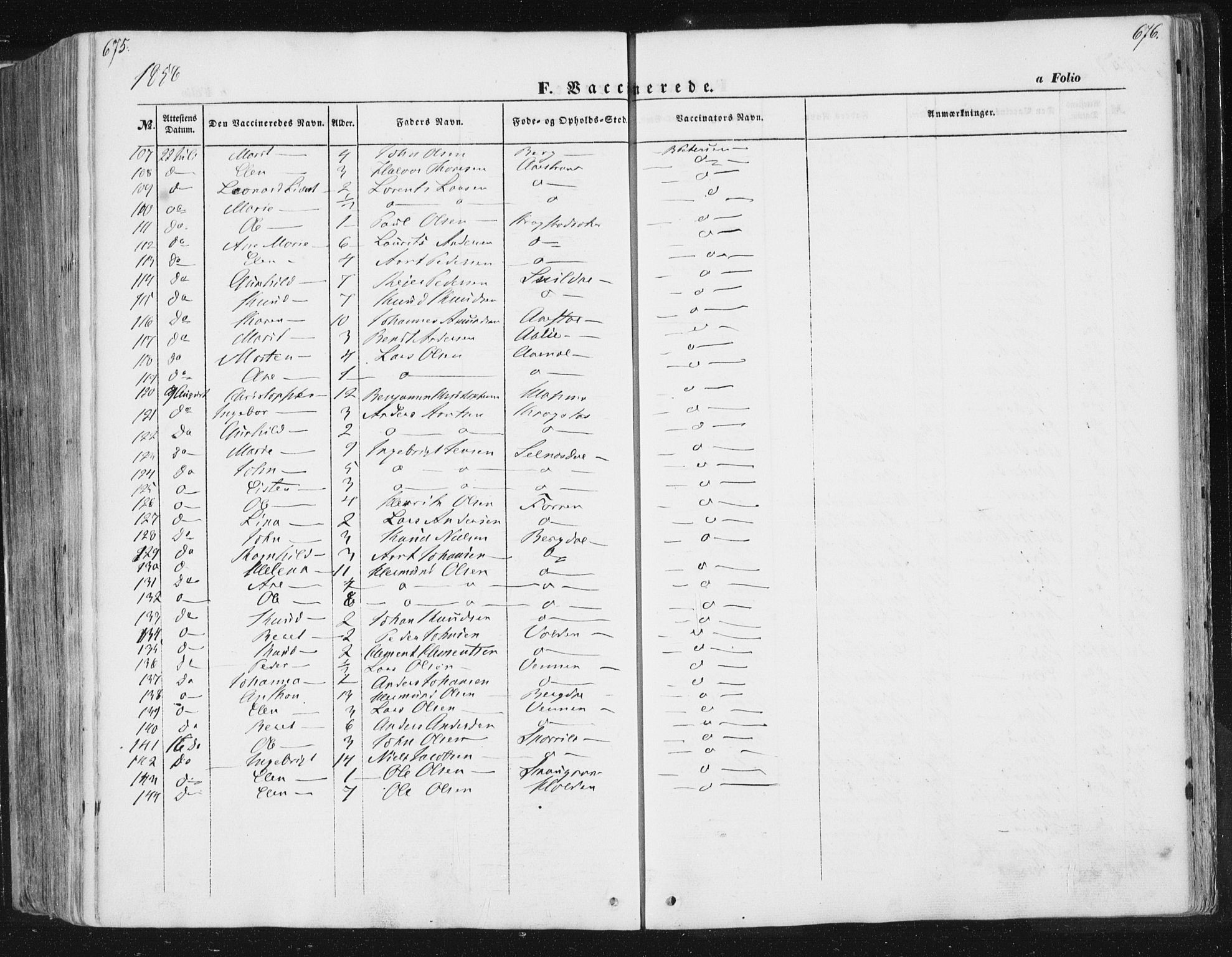Ministerialprotokoller, klokkerbøker og fødselsregistre - Sør-Trøndelag, SAT/A-1456/630/L0494: Parish register (official) no. 630A07, 1852-1868, p. 675-676