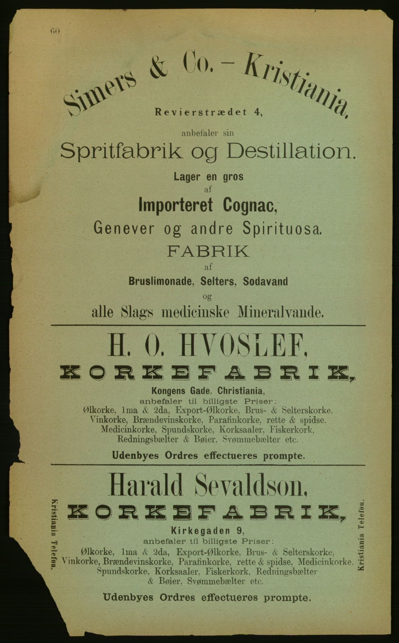 Kristiania/Oslo adressebok, PUBL/-, 1883, p. 60