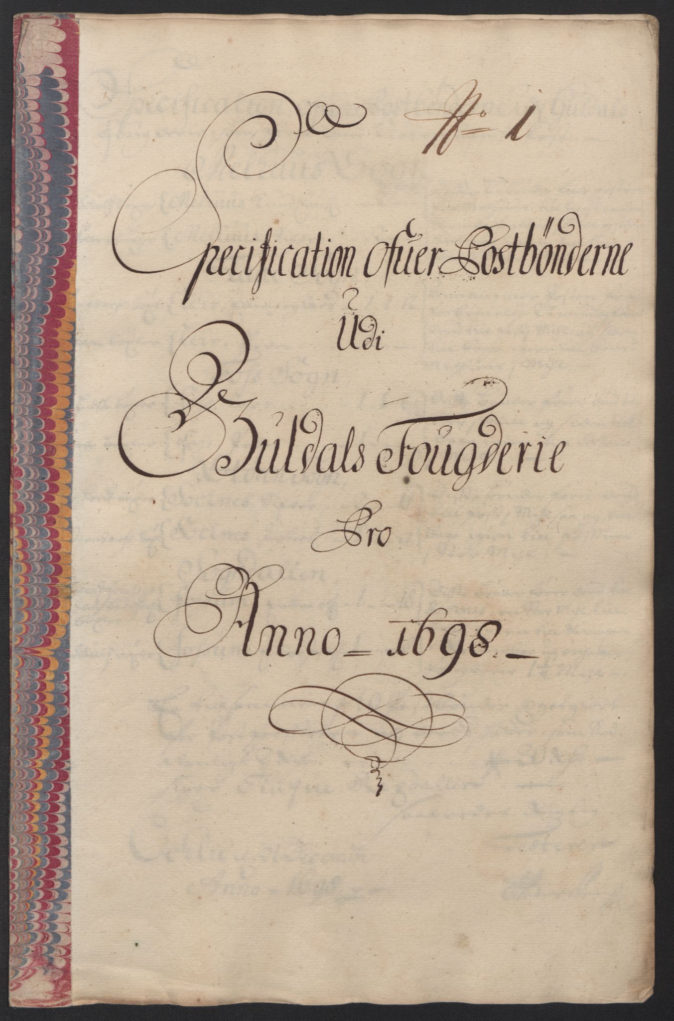 Rentekammeret inntil 1814, Reviderte regnskaper, Fogderegnskap, RA/EA-4092/R60/L3948: Fogderegnskap Orkdal og Gauldal, 1698, p. 389