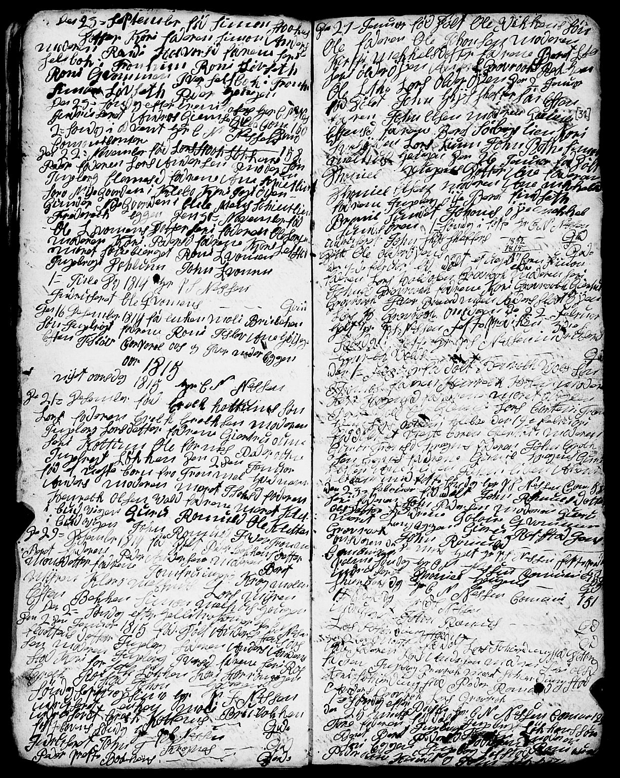 Ministerialprotokoller, klokkerbøker og fødselsregistre - Sør-Trøndelag, SAT/A-1456/691/L1091: Parish register (copy) no. 691C02, 1802-1815, p. 31
