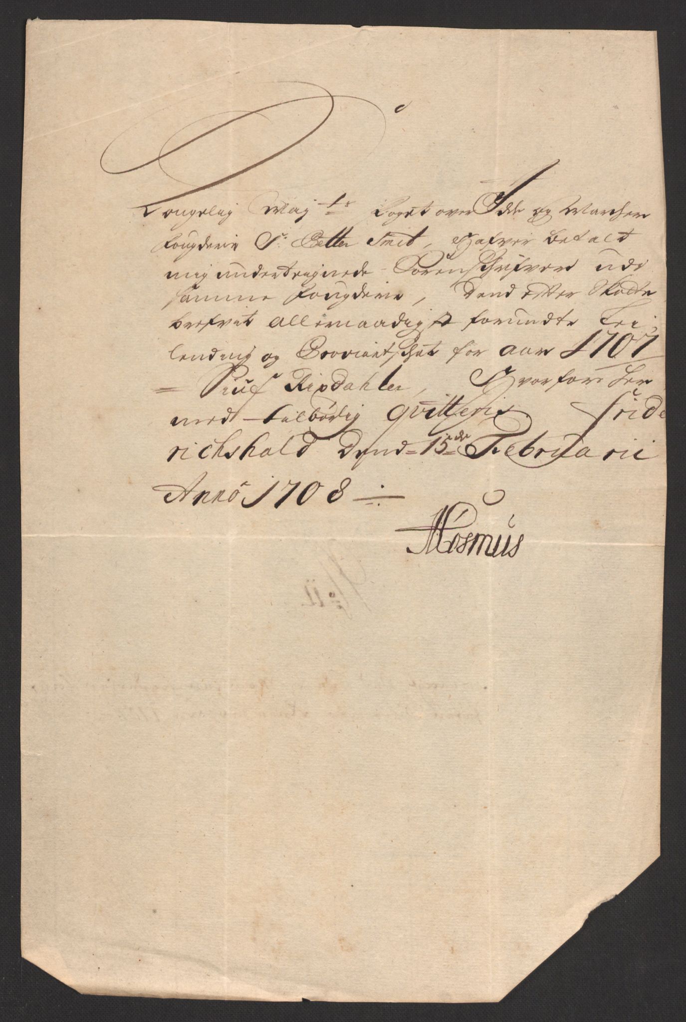 Rentekammeret inntil 1814, Reviderte regnskaper, Fogderegnskap, AV/RA-EA-4092/R01/L0018: Fogderegnskap Idd og Marker, 1707-1709, p. 118