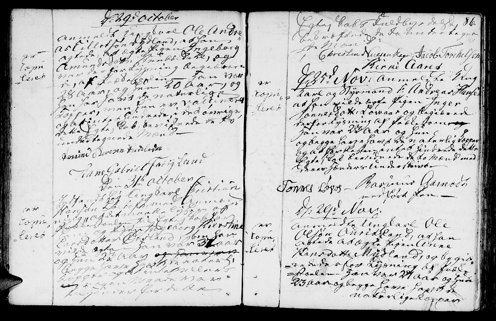 Sokndal sokneprestkontor, SAST/A-101808: Parish register (official) no. A 5, 1806-1826, p. 86