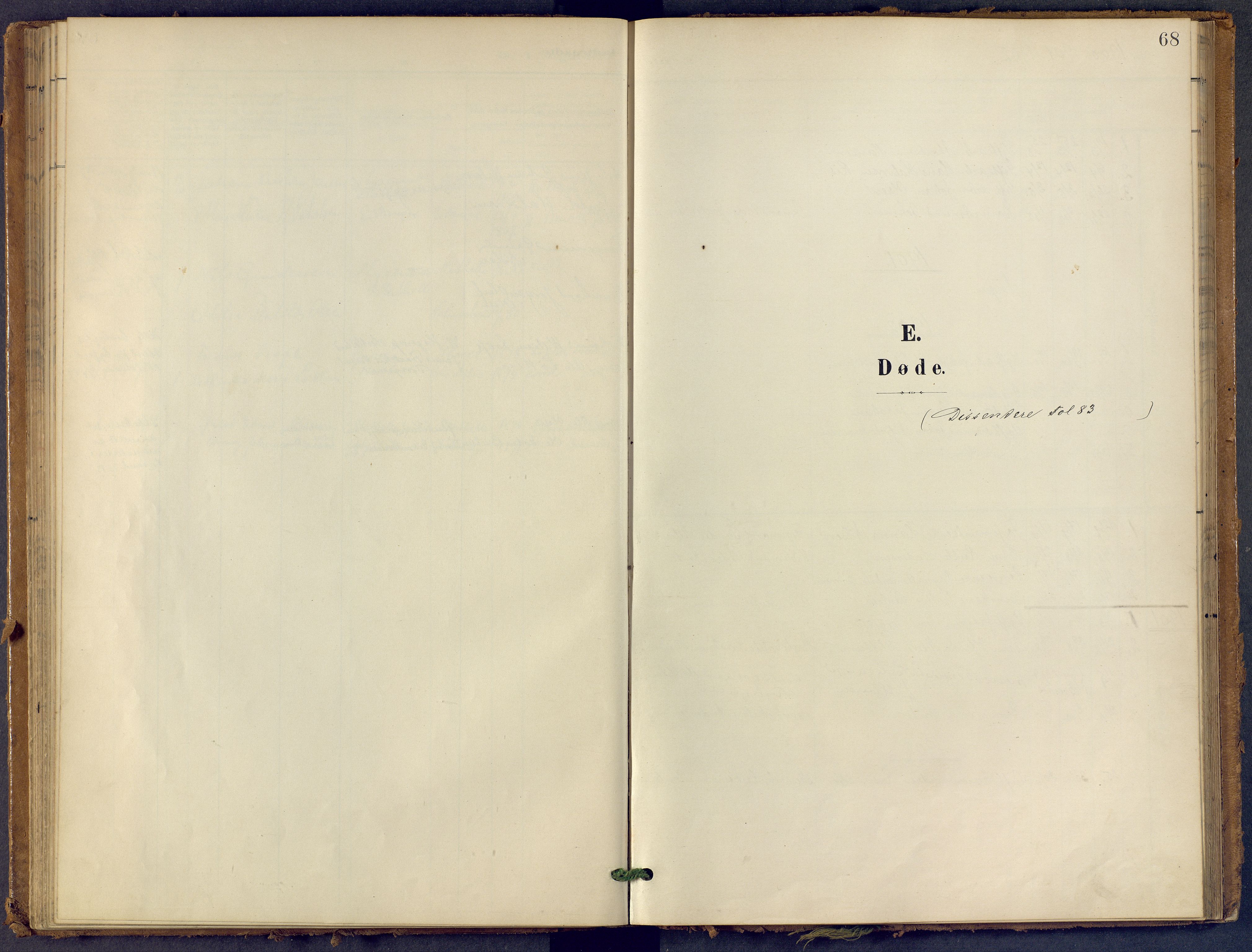 Bamble kirkebøker, SAKO/A-253/F/Fb/L0002: Parish register (official) no. II 2, 1900-1921, p. 68