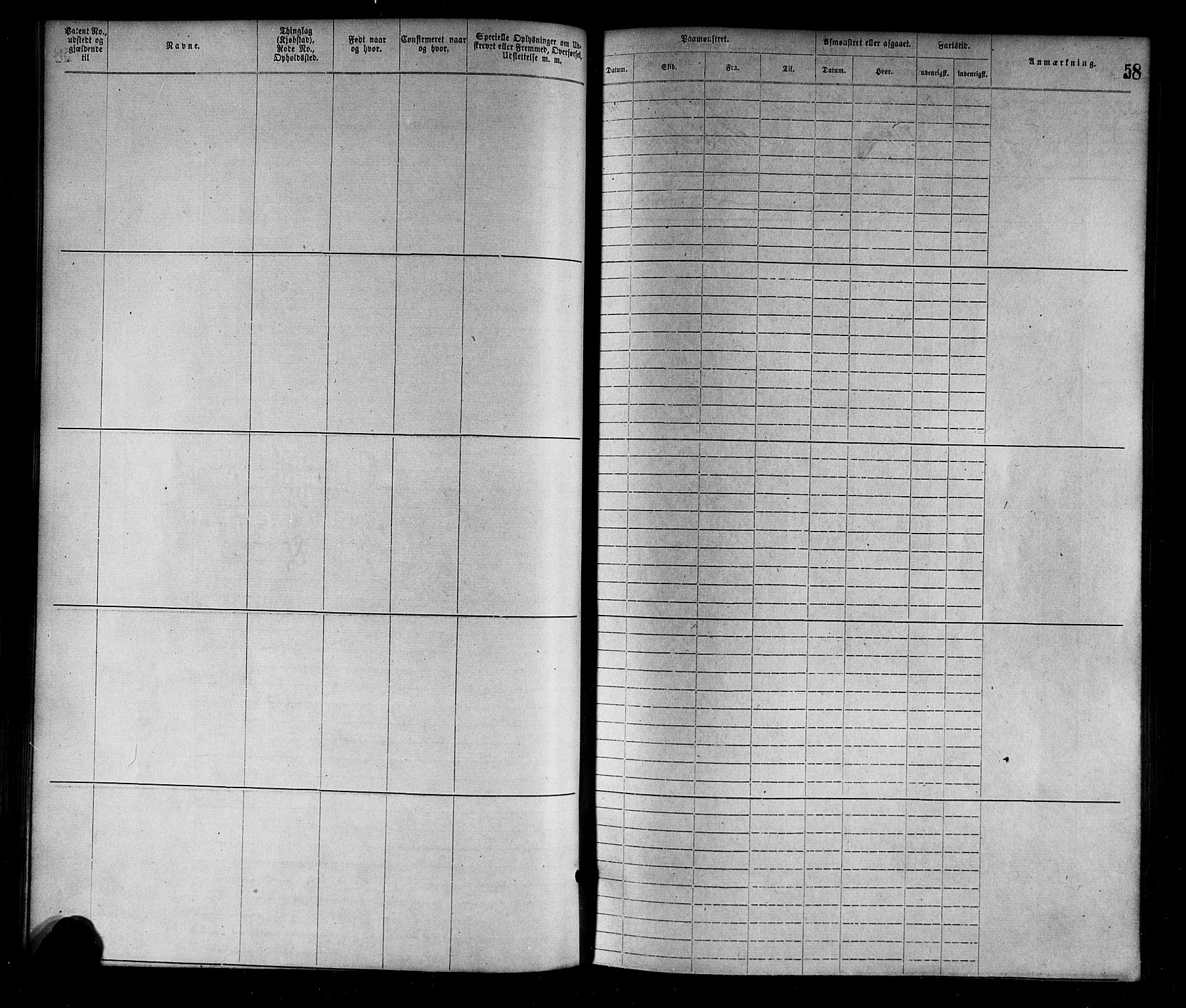 Flekkefjord mønstringskrets, AV/SAK-2031-0018/F/Fa/L0002: Annotasjonsrulle nr 1-1920 med register, N-2, 1870-1891, p. 79