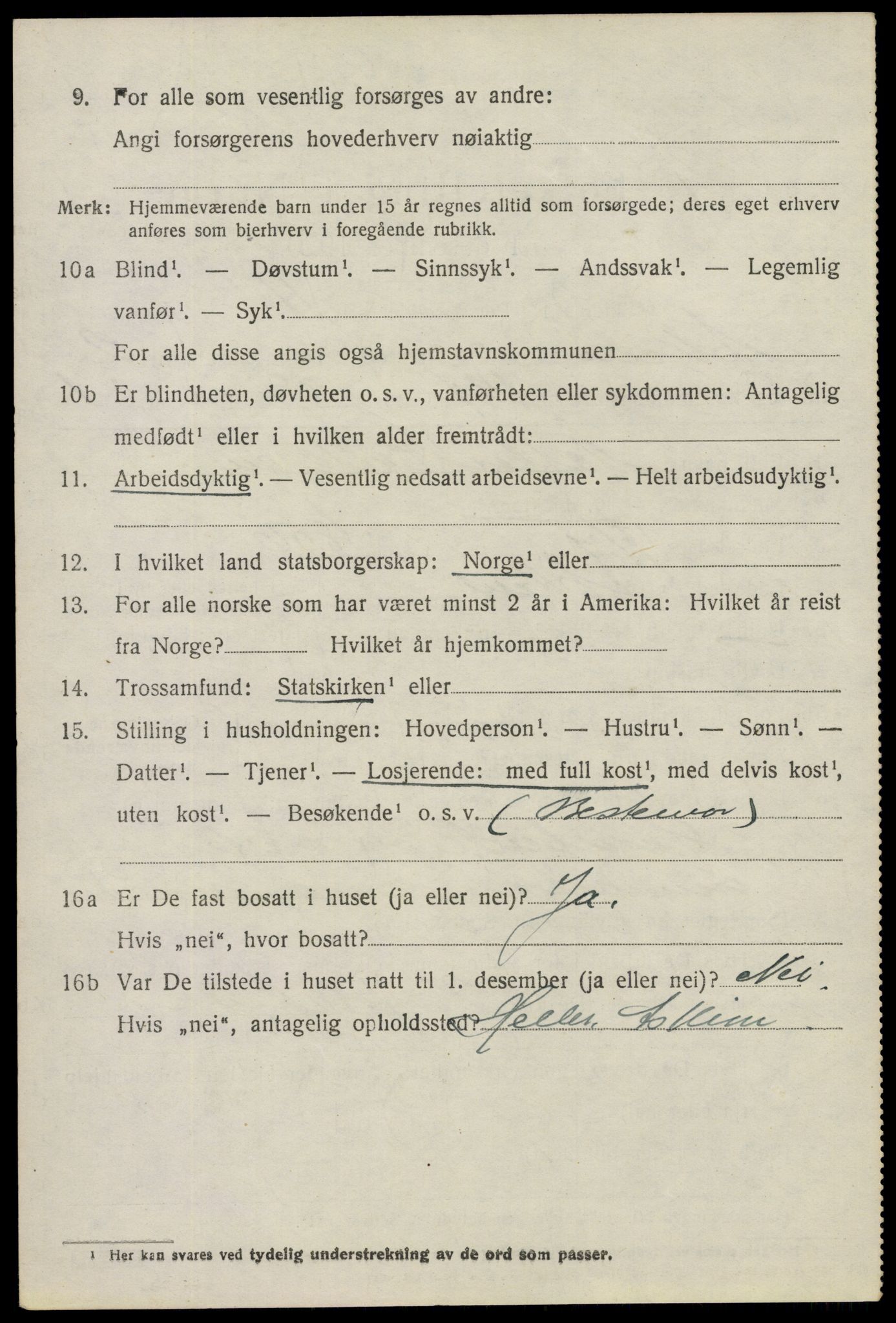 SAO, 1920 census for Askim, 1920, p. 6754