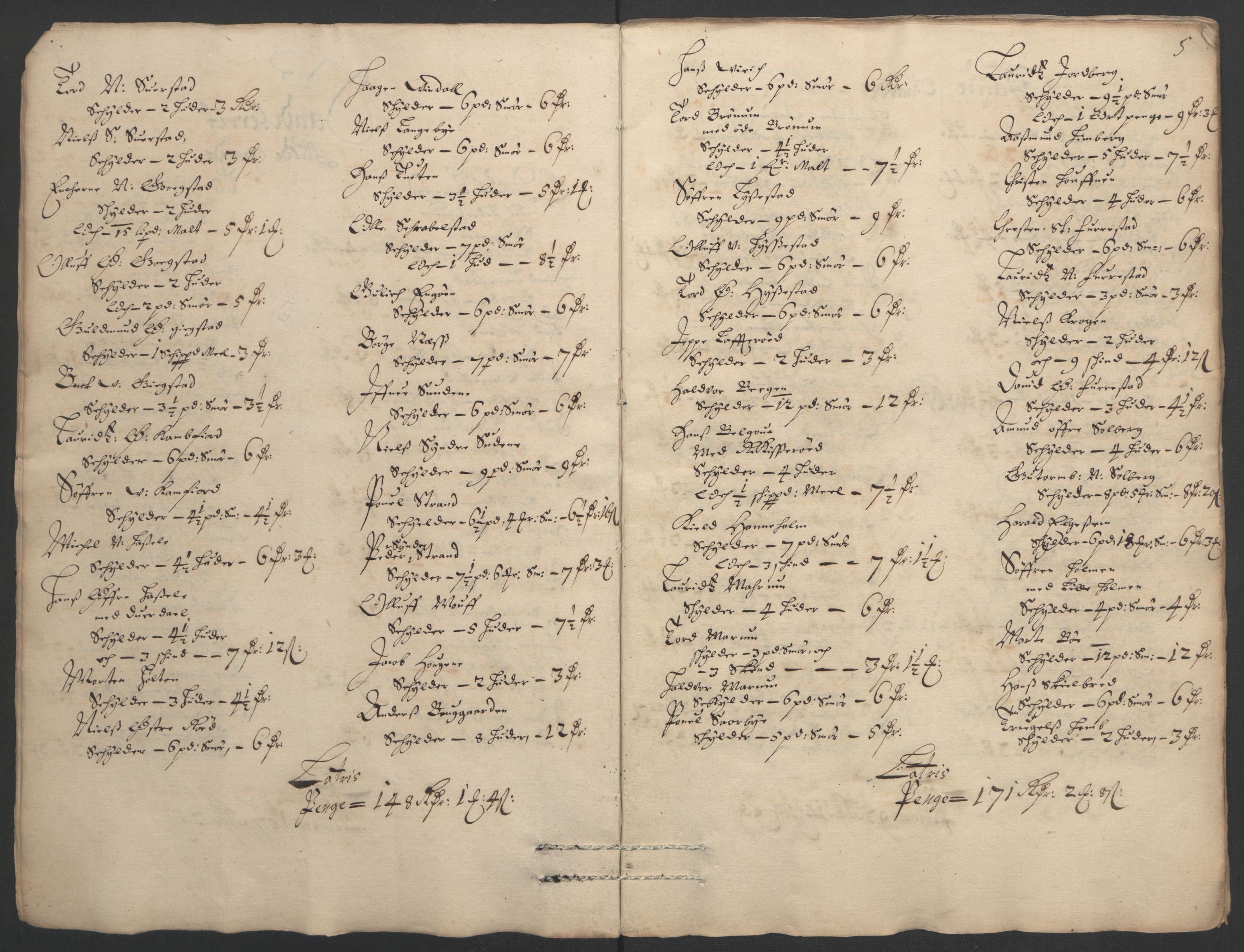 Rentekammeret inntil 1814, Reviderte regnskaper, Fogderegnskap, AV/RA-EA-4092/R33/L1965: Fogderegnskap Larvik grevskap, 1669-1670, p. 120