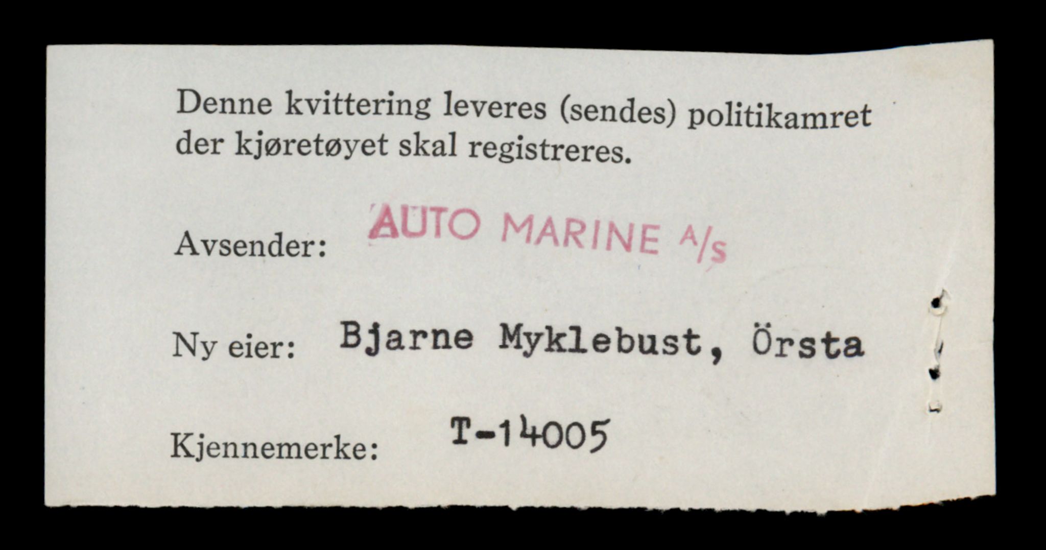 Møre og Romsdal vegkontor - Ålesund trafikkstasjon, AV/SAT-A-4099/F/Fe/L0042: Registreringskort for kjøretøy T 13906 - T 14079, 1927-1998, p. 1358