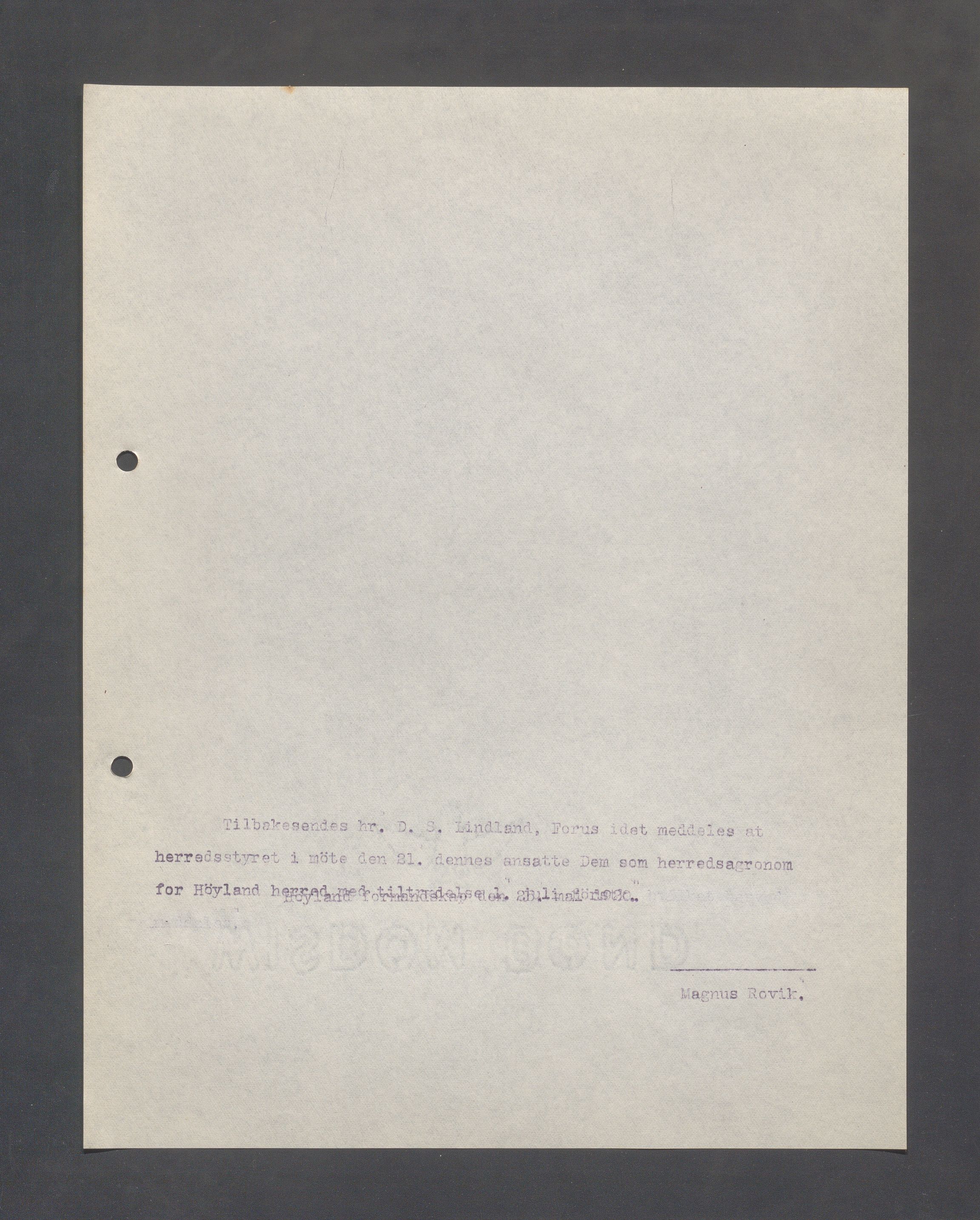 Høyland kommune - Formannskapet, IKAR/K-100046/B/L0005: Kopibok, 1918-1921, p. 453