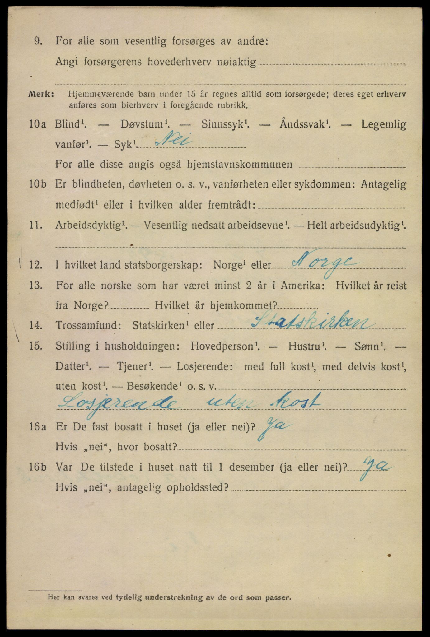 SAO, 1920 census for Kristiania, 1920, p. 392142