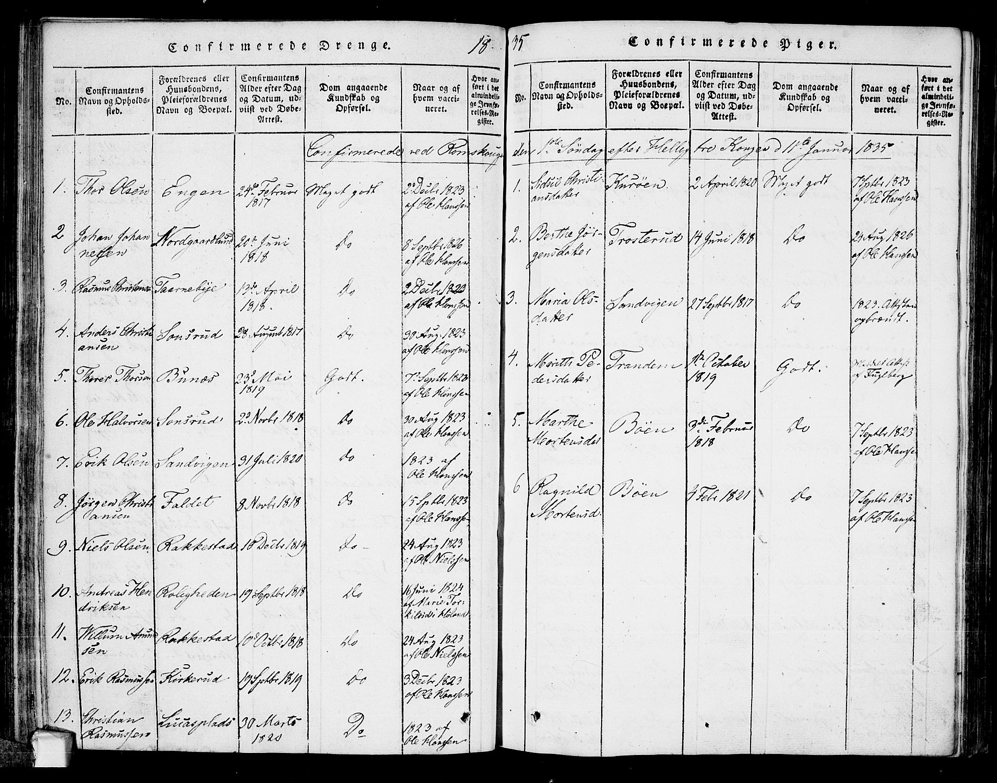 Rødenes prestekontor Kirkebøker, SAO/A-2005/F/Fa/L0004: Parish register (official) no. I 4, 1814-1838, p. 30