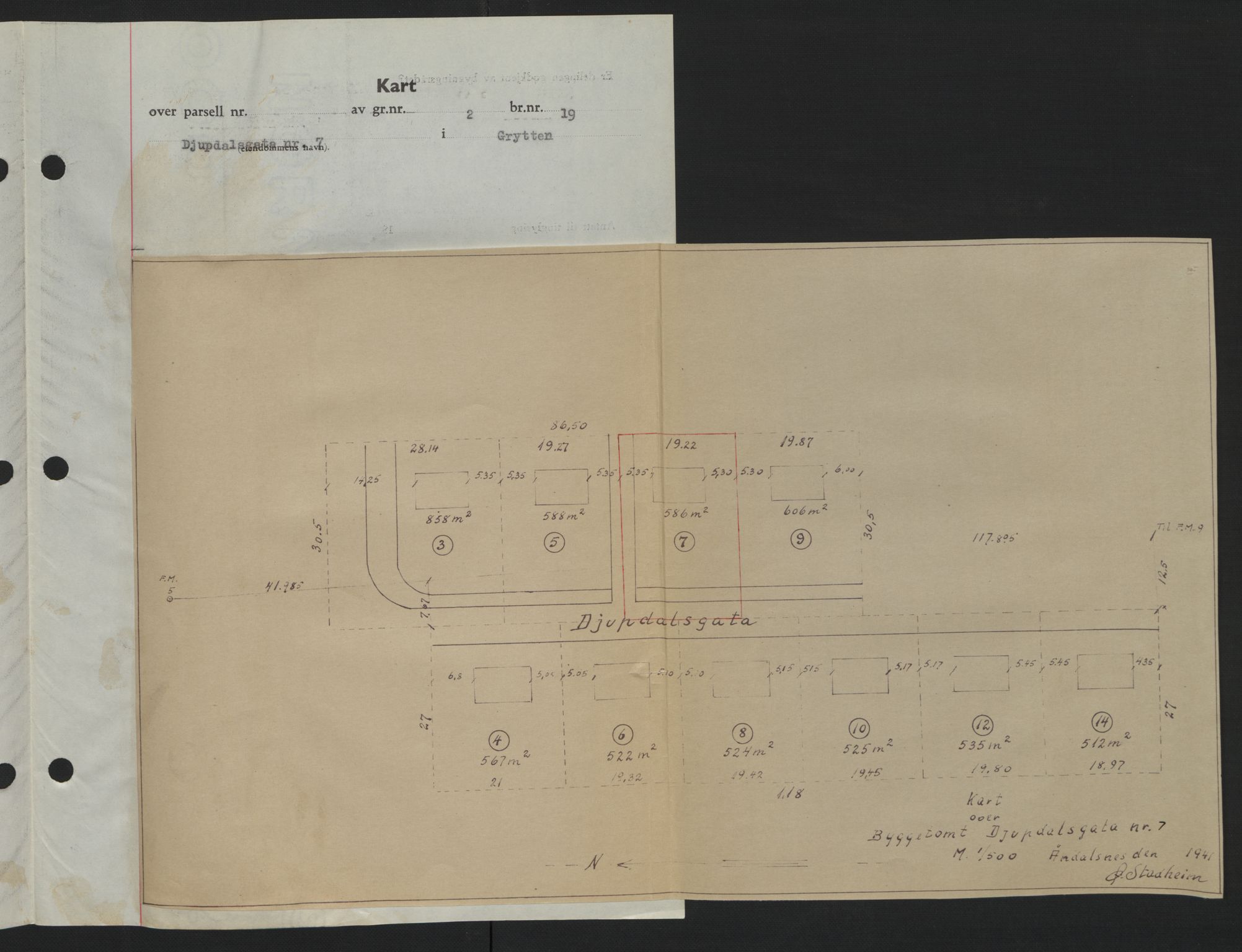 Romsdal sorenskriveri, AV/SAT-A-4149/1/2/2C: Mortgage book no. A11, 1941-1942, Diary no: : 1836/1941