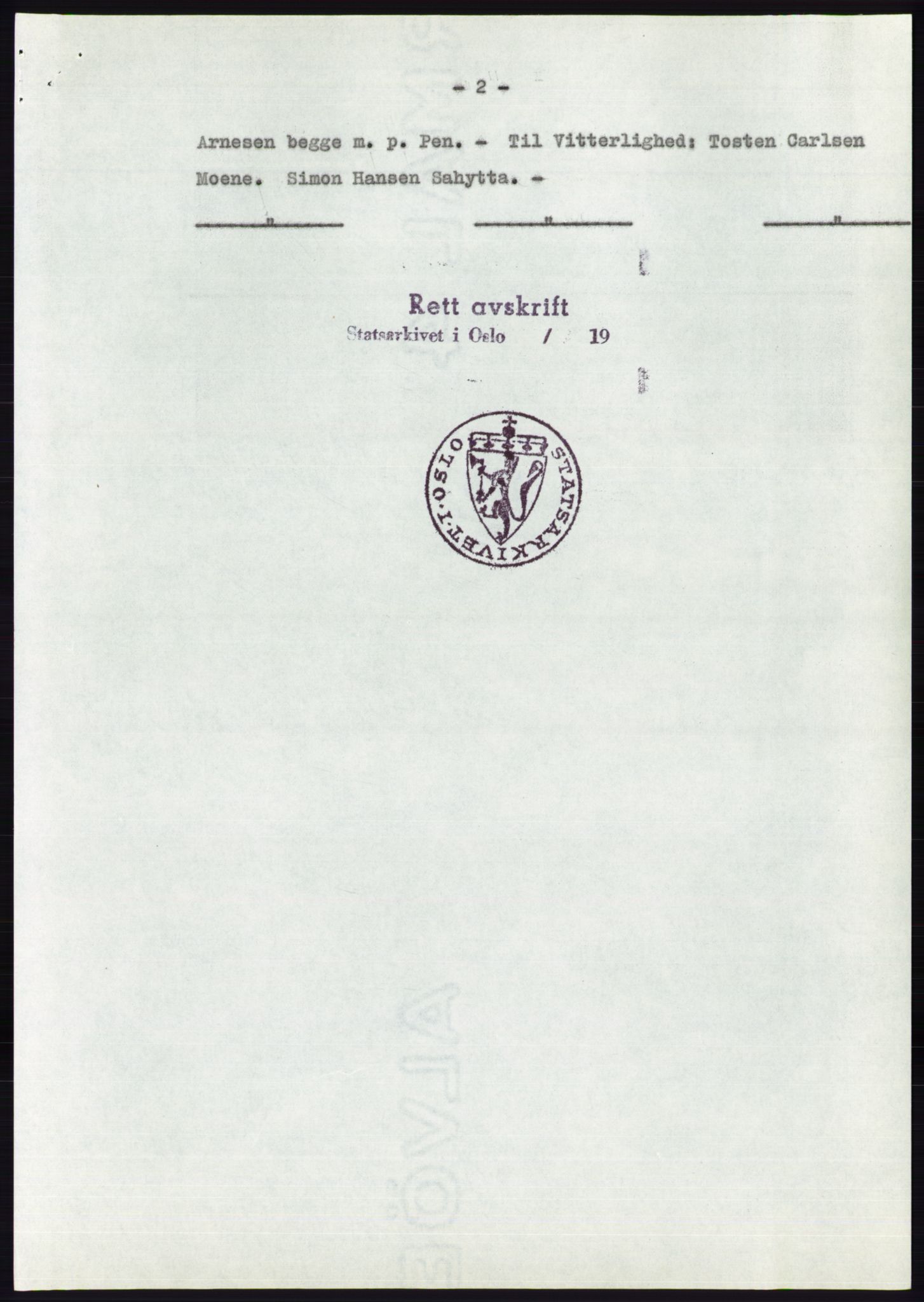 Statsarkivet i Oslo, SAO/A-10621/Z/Zd/L0004: Avskrifter, j.nr 1-797/1956, 1956, p. 189