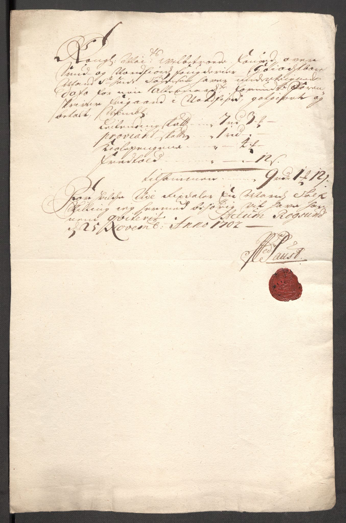 Rentekammeret inntil 1814, Reviderte regnskaper, Fogderegnskap, RA/EA-4092/R53/L3426: Fogderegnskap Sunn- og Nordfjord, 1702, p. 229