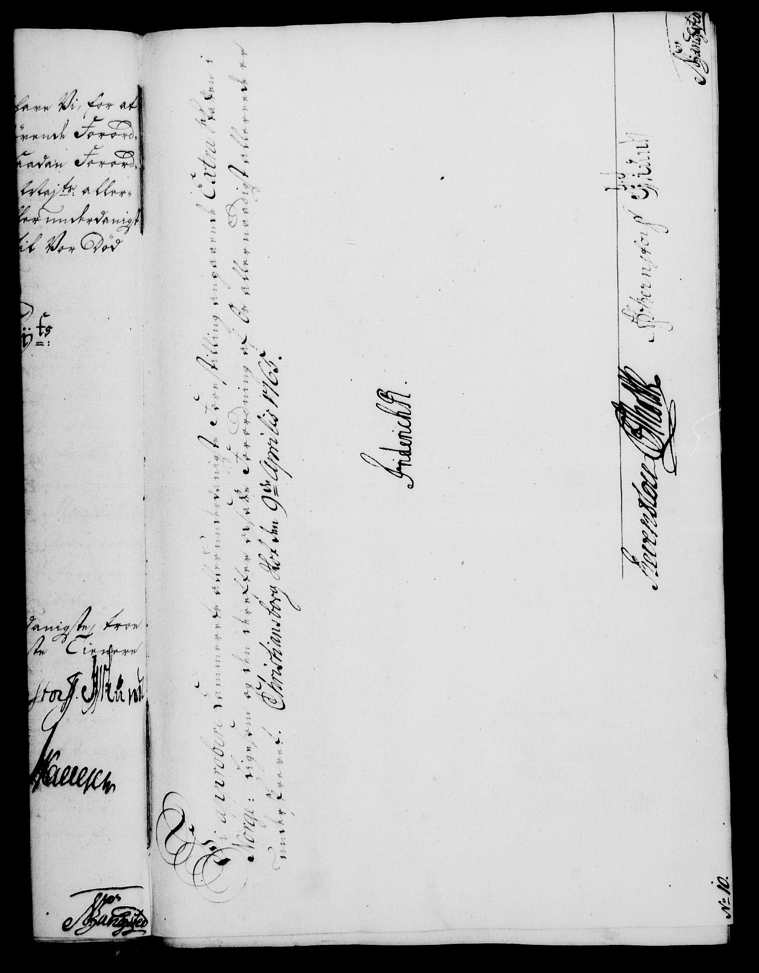 Rentekammeret, Kammerkanselliet, RA/EA-3111/G/Gf/Gfa/L0047: Norsk relasjons- og resolusjonsprotokoll (merket RK 52.47), 1765, p. 152
