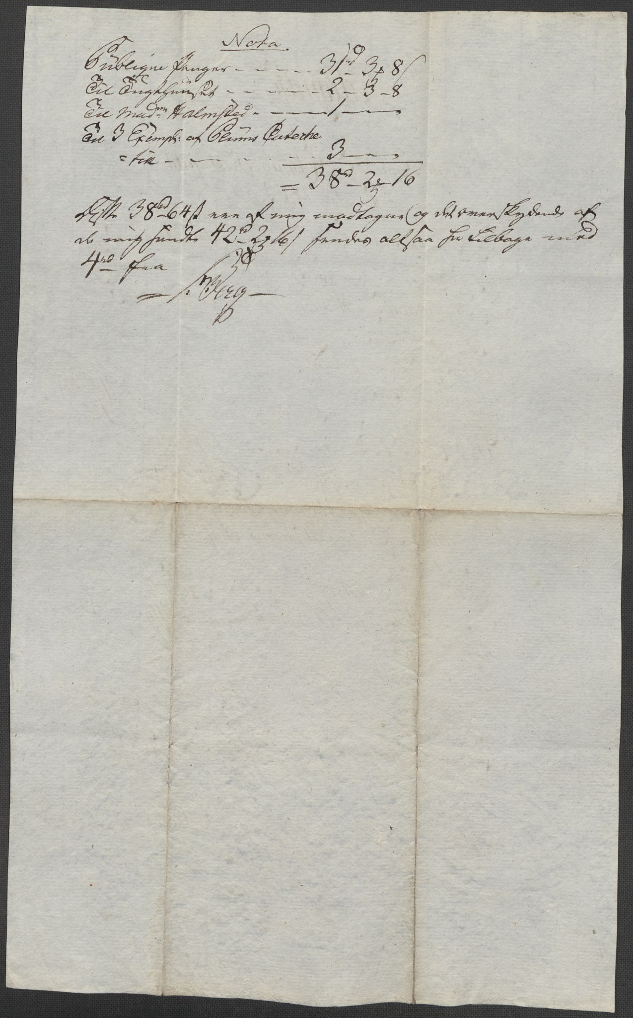 Riksarkivets diplomsamling, AV/RA-EA-5965/F15/L0019: Prestearkiv - Buskerud og Telemark, 1618-1841, p. 24