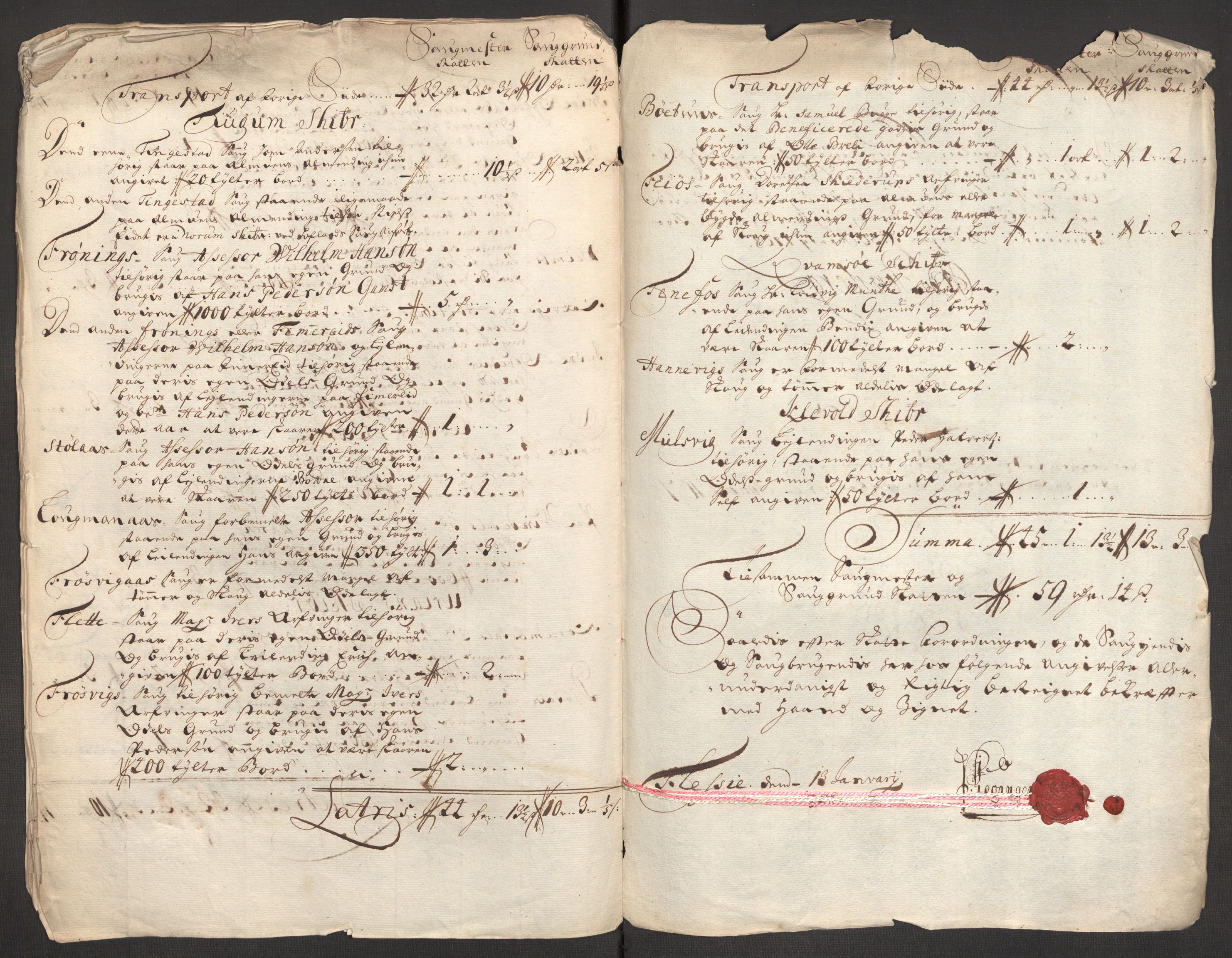Rentekammeret inntil 1814, Reviderte regnskaper, Fogderegnskap, AV/RA-EA-4092/R52/L3314: Fogderegnskap Sogn, 1705-1707, p. 547
