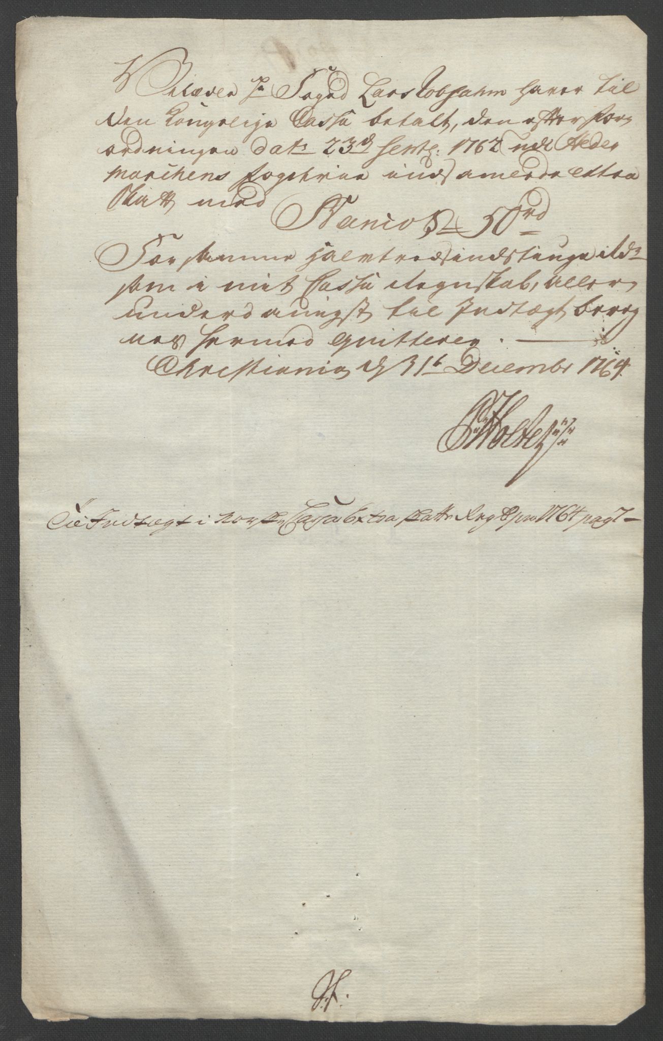 Rentekammeret inntil 1814, Reviderte regnskaper, Fogderegnskap, AV/RA-EA-4092/R16/L1148: Ekstraskatten Hedmark, 1764, p. 358