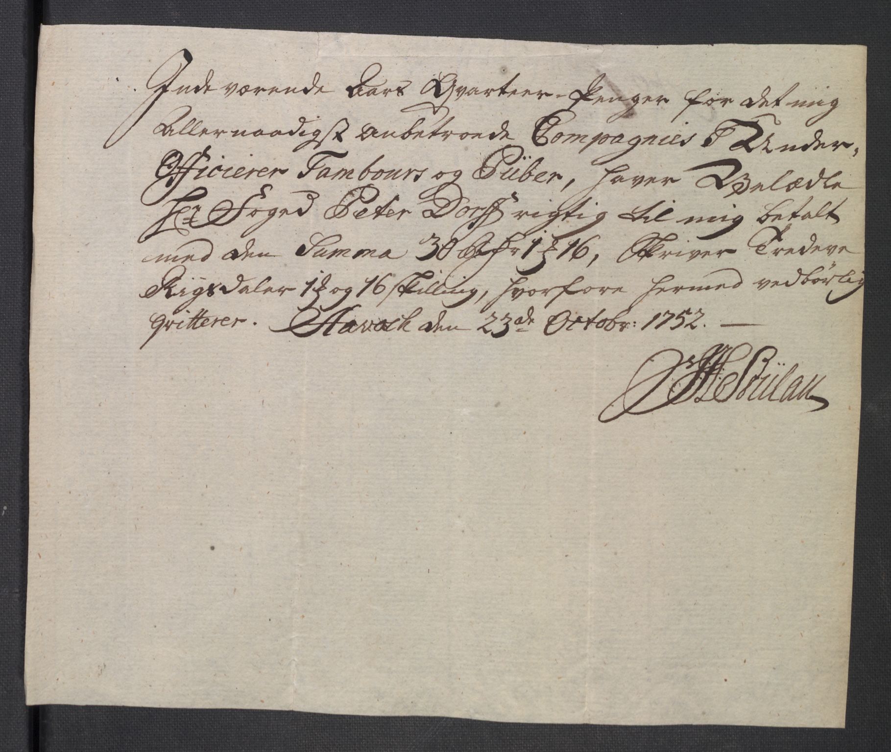 Rentekammeret inntil 1814, Reviderte regnskaper, Fogderegnskap, AV/RA-EA-4092/R18/L1349: Fogderegnskap Hadeland, Toten og Valdres, 1752-1753, p. 323