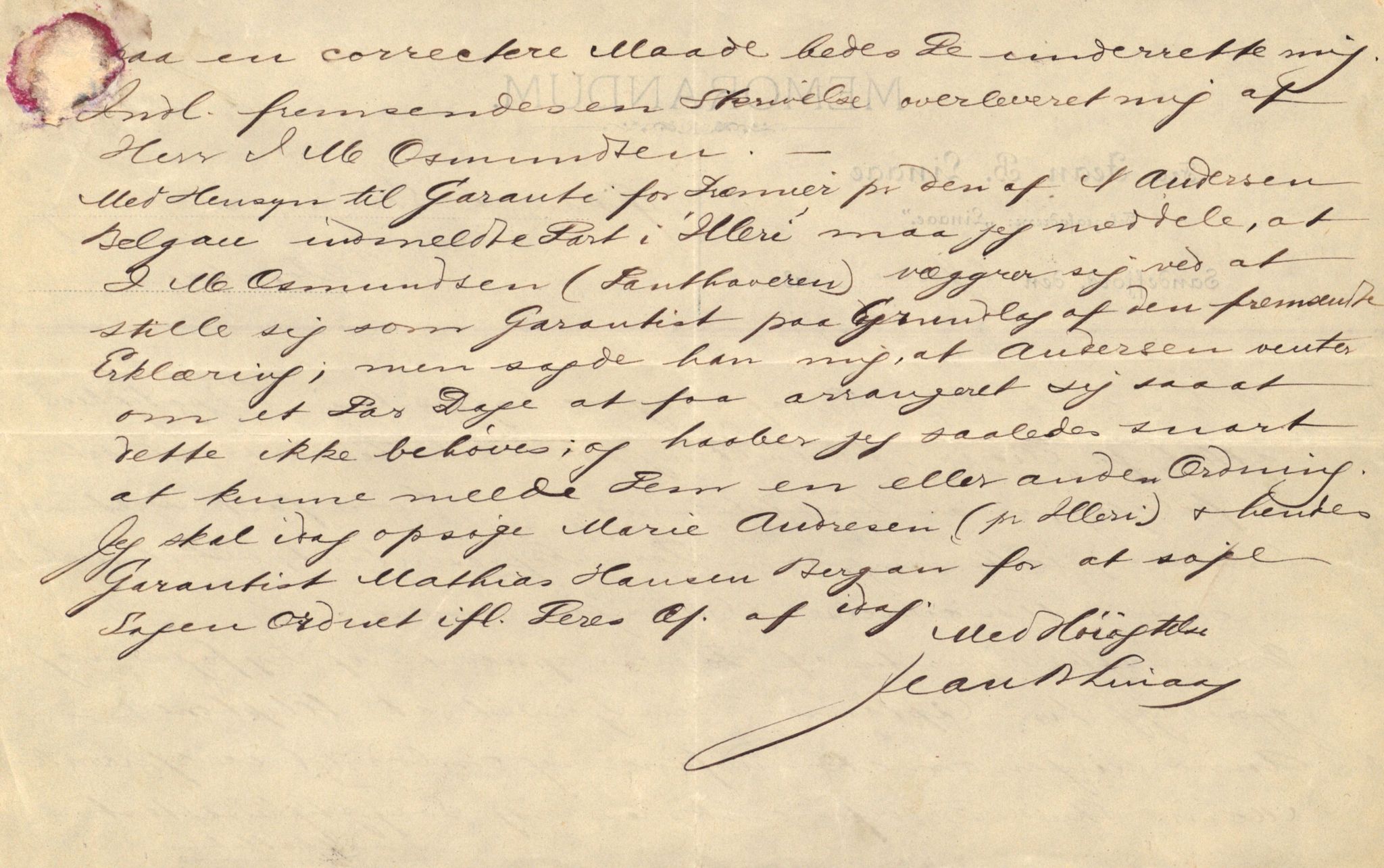 Pa 63 - Østlandske skibsassuranceforening, VEMU/A-1079/G/Ga/L0023/0004: Havaridokumenter / Petrus, Eimund, Eidsvold, Electra, Eliezer, Elise, 1888, p. 42