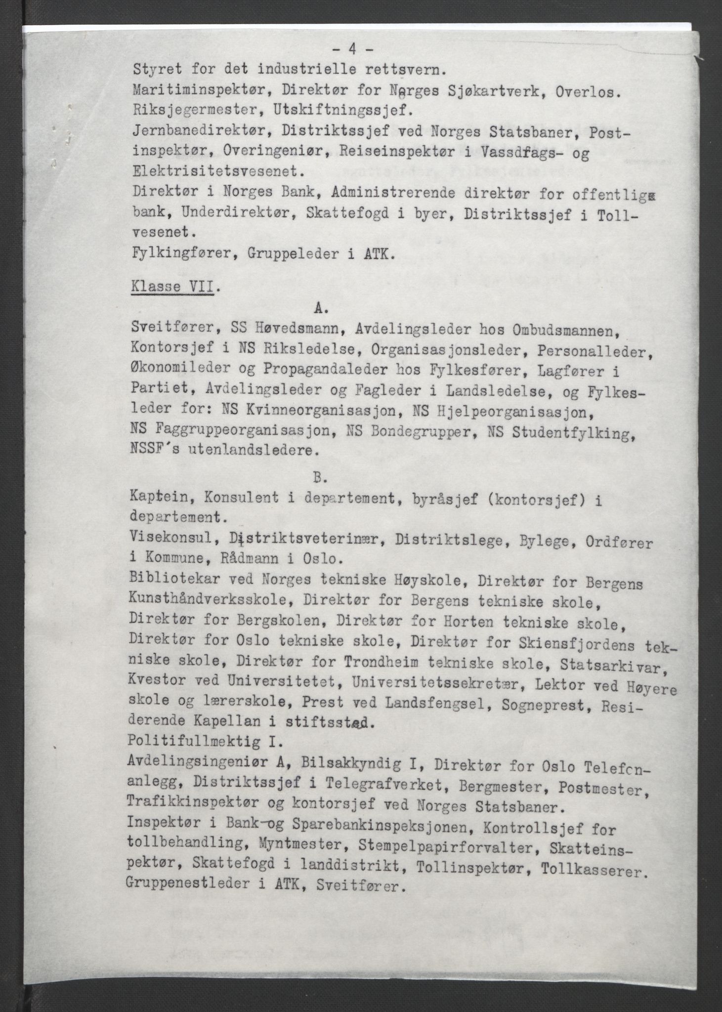 NS-administrasjonen 1940-1945 (Statsrådsekretariatet, de kommisariske statsråder mm), AV/RA-S-4279/D/Db/L0090: Foredrag til vedtak utenfor ministermøte, 1942-1945, p. 225