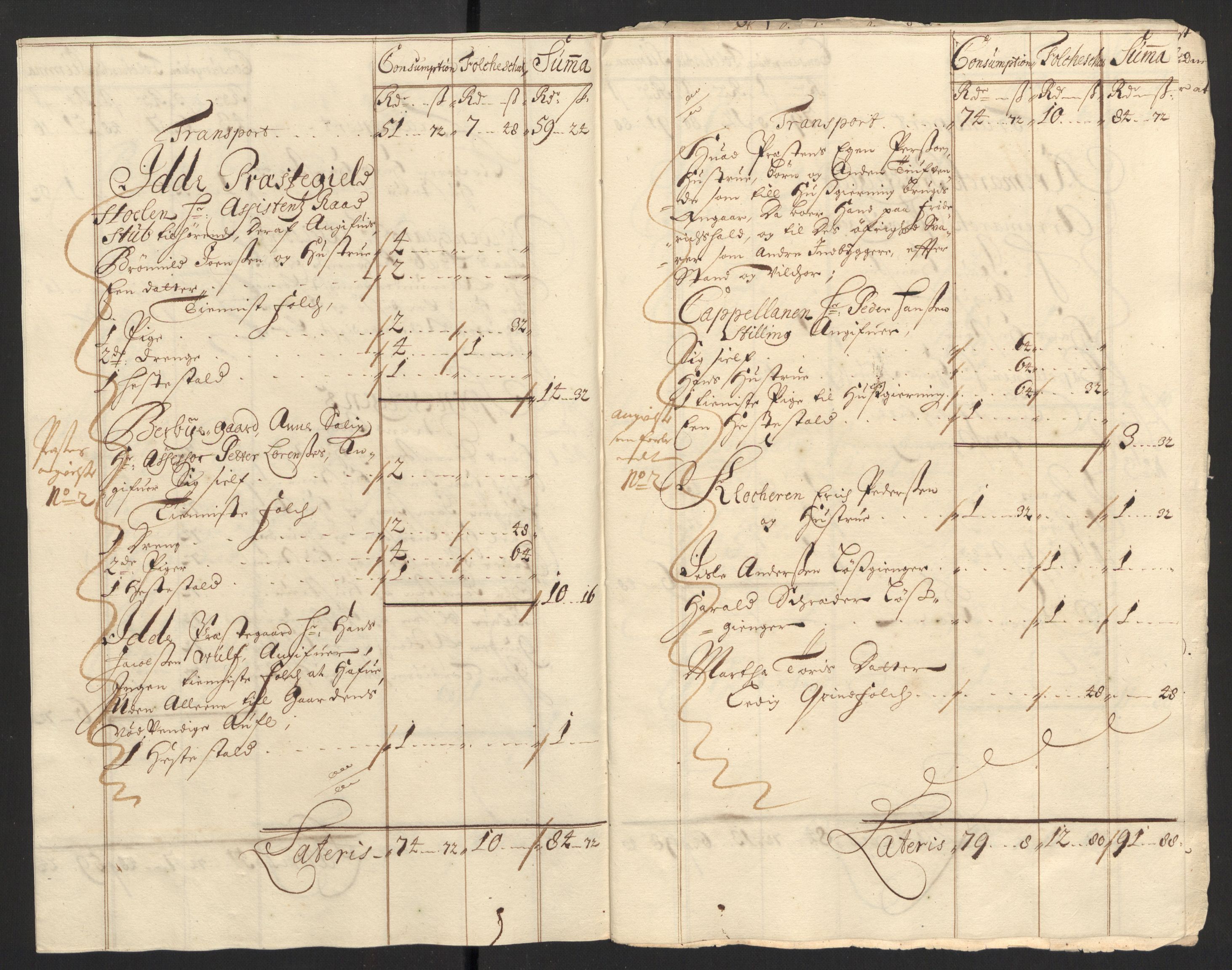 Rentekammeret inntil 1814, Reviderte regnskaper, Fogderegnskap, AV/RA-EA-4092/R01/L0013: Fogderegnskap Idd og Marker, 1696-1698, p. 124