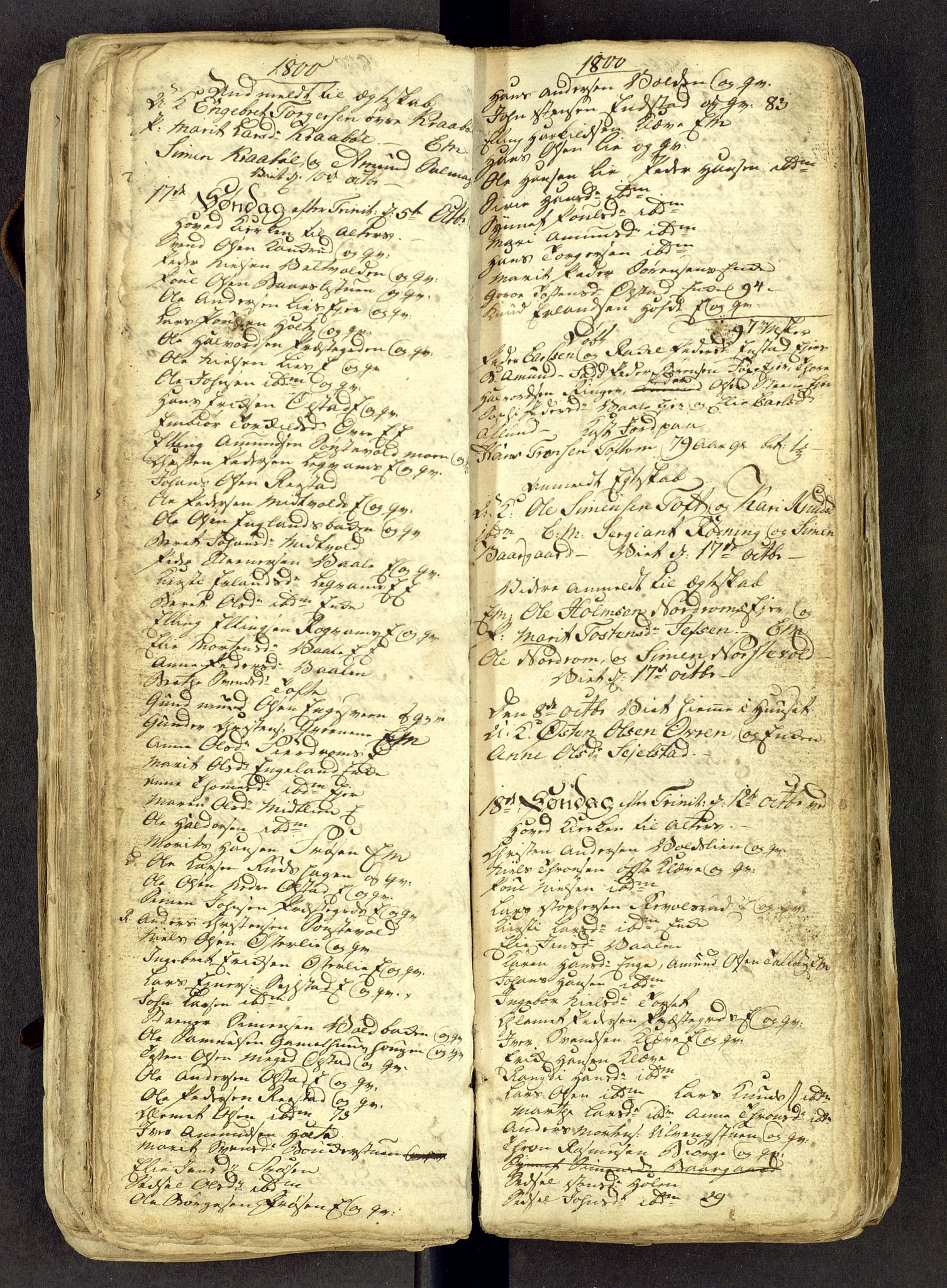 Gausdal prestekontor, AV/SAH-PREST-090/H/Ha: Parish register draft no. -, 1794-1811