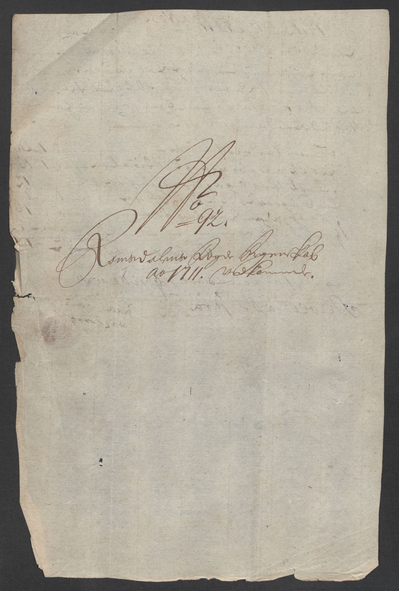 Rentekammeret inntil 1814, Reviderte regnskaper, Fogderegnskap, RA/EA-4092/R55/L3660: Fogderegnskap Romsdal, 1711, p. 436