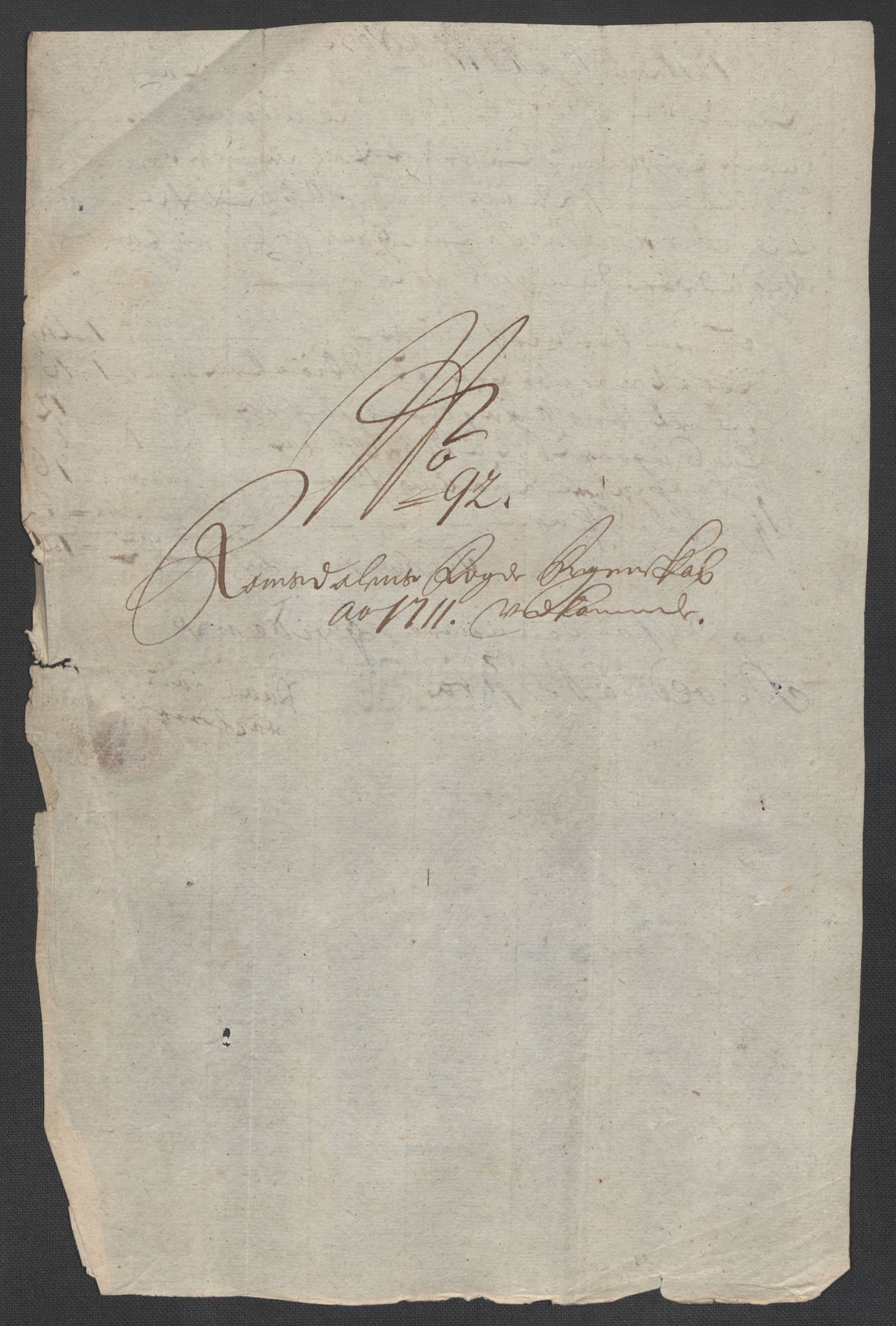 Rentekammeret inntil 1814, Reviderte regnskaper, Fogderegnskap, AV/RA-EA-4092/R55/L3660: Fogderegnskap Romsdal, 1711, p. 436