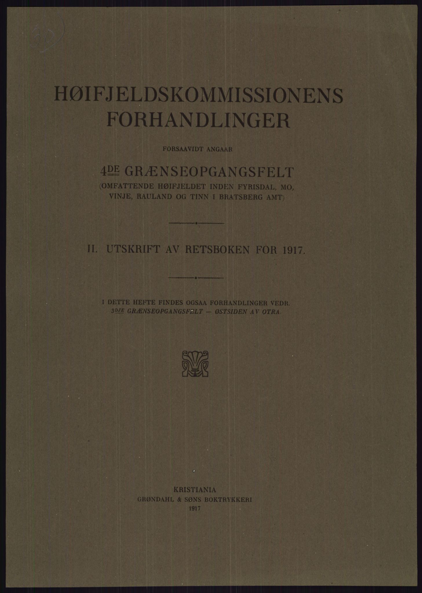 Høyfjellskommisjonen, AV/RA-S-1546/X/Xa/L0001: Nr. 1-33, 1909-1953, p. 1611