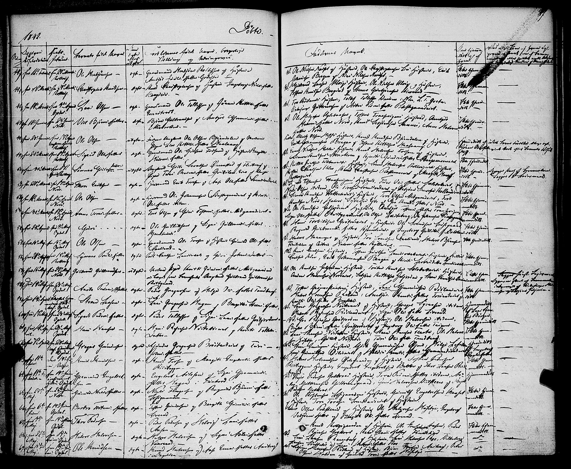 Rollag kirkebøker, AV/SAKO-A-240/F/Fa/L0007: Parish register (official) no. I 7, 1828-1847, p. 87