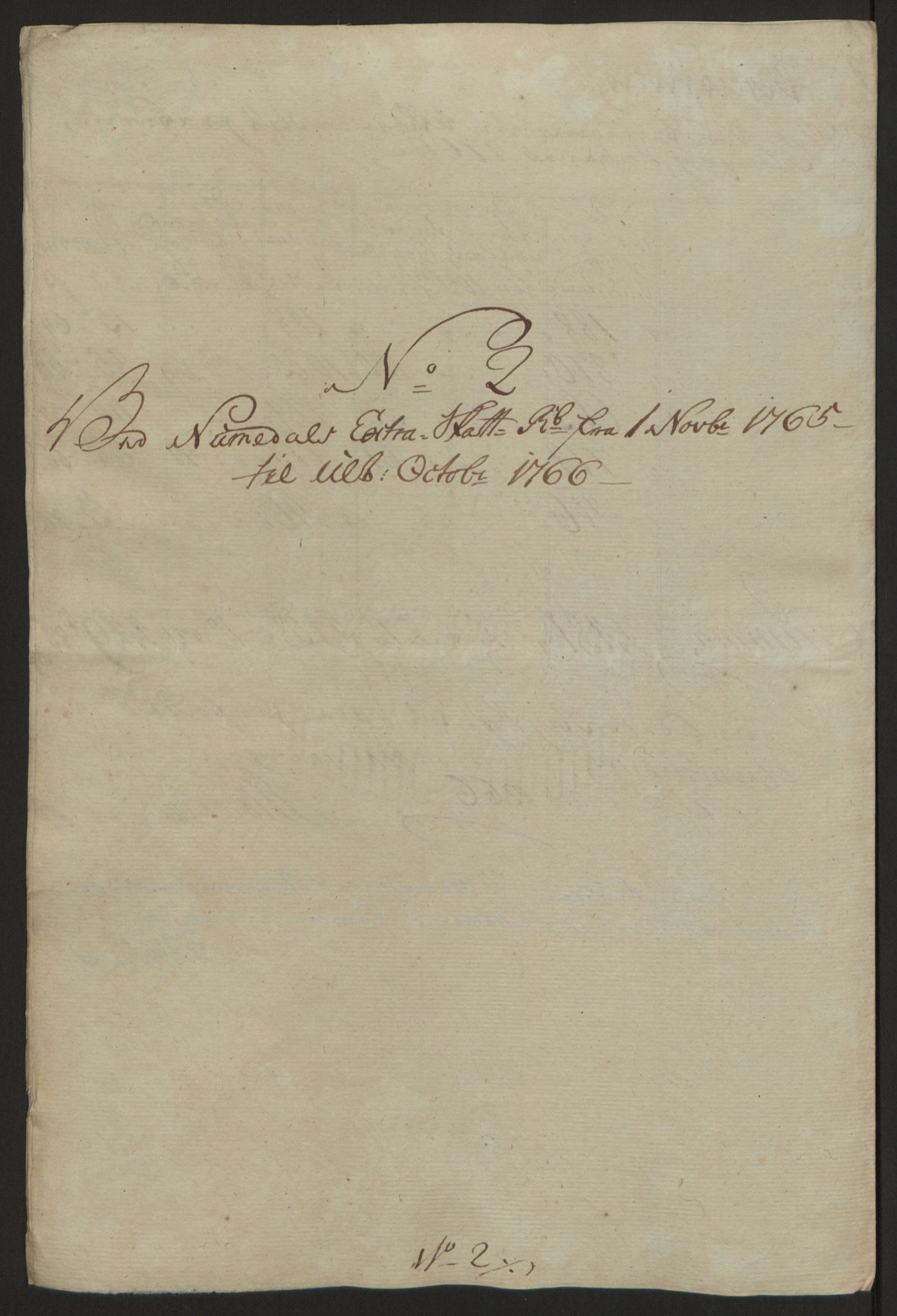 Rentekammeret inntil 1814, Reviderte regnskaper, Fogderegnskap, RA/EA-4092/R64/L4502: Ekstraskatten Namdal, 1762-1772, p. 222