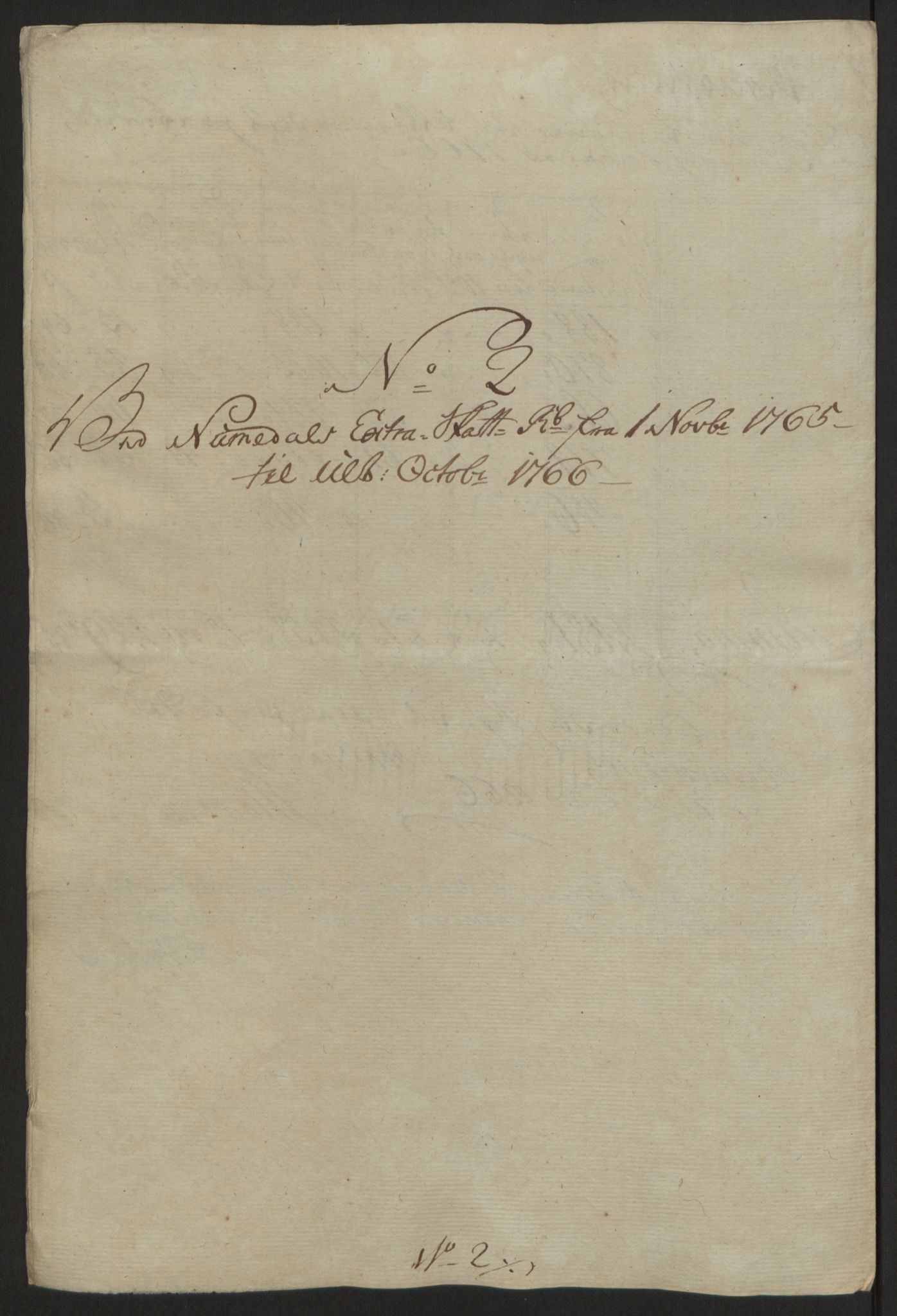 Rentekammeret inntil 1814, Reviderte regnskaper, Fogderegnskap, AV/RA-EA-4092/R64/L4502: Ekstraskatten Namdal, 1762-1772, p. 222