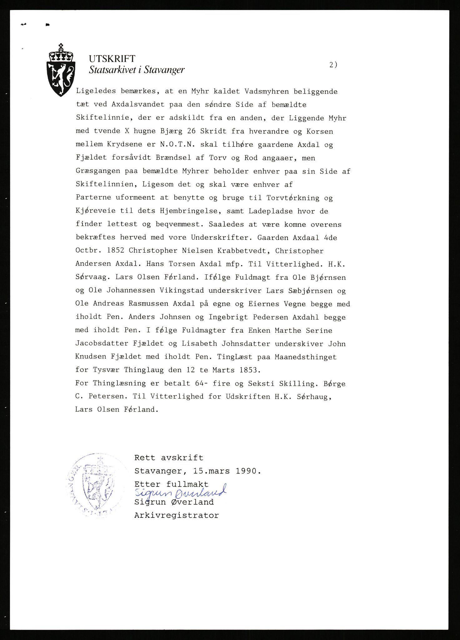 Statsarkivet i Stavanger, AV/SAST-A-101971/03/Y/Yj/L0048: Avskrifter sortert etter gårdsnavn: Kluge - Kristianslyst, 1750-1930, p. 424
