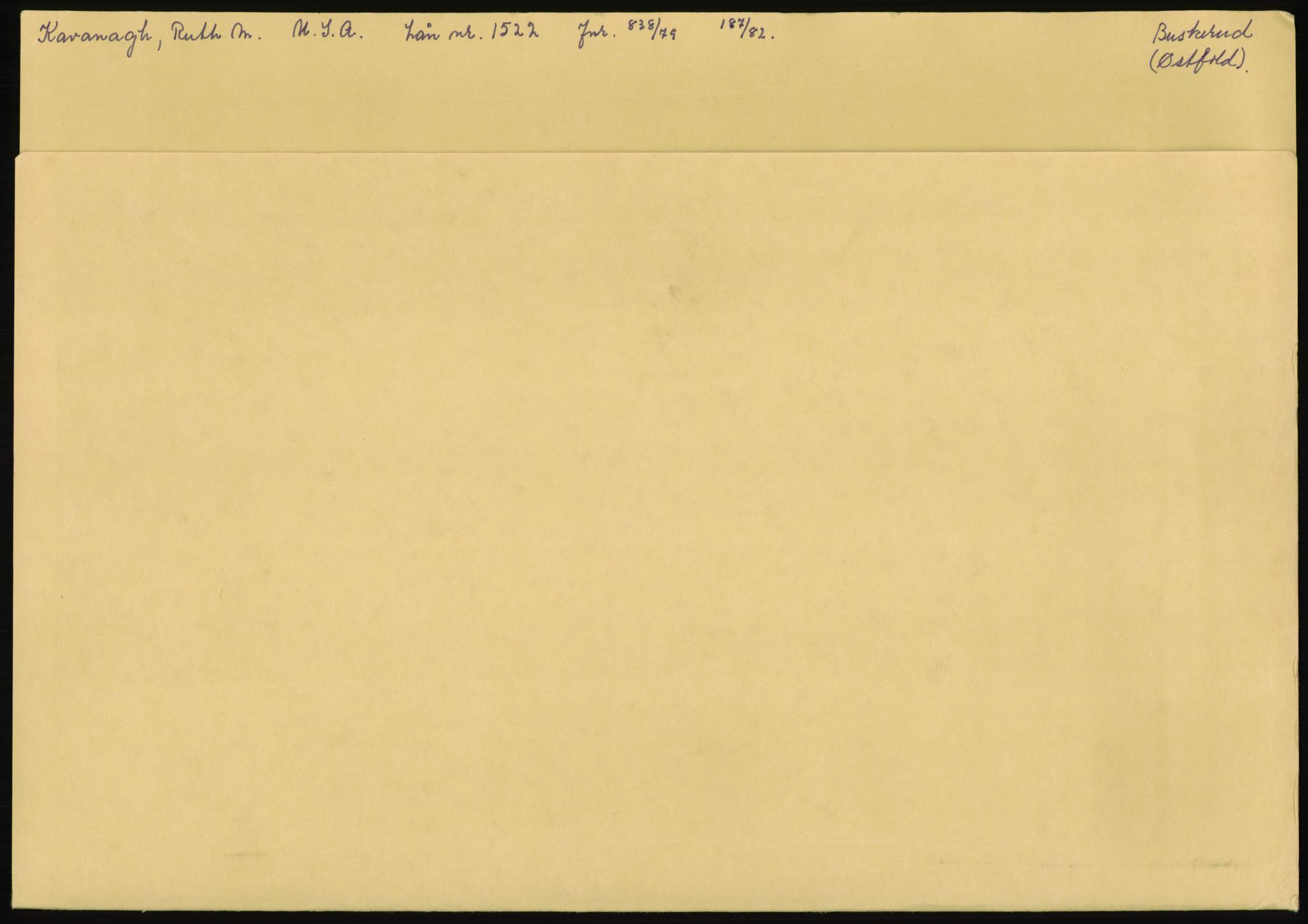 Samlinger til kildeutgivelse, Amerikabrevene, AV/RA-EA-4057/F/L0020: Innlån fra Buskerud: Lerfaldet - Lågdalsmuseet, 1838-1914, p. 13