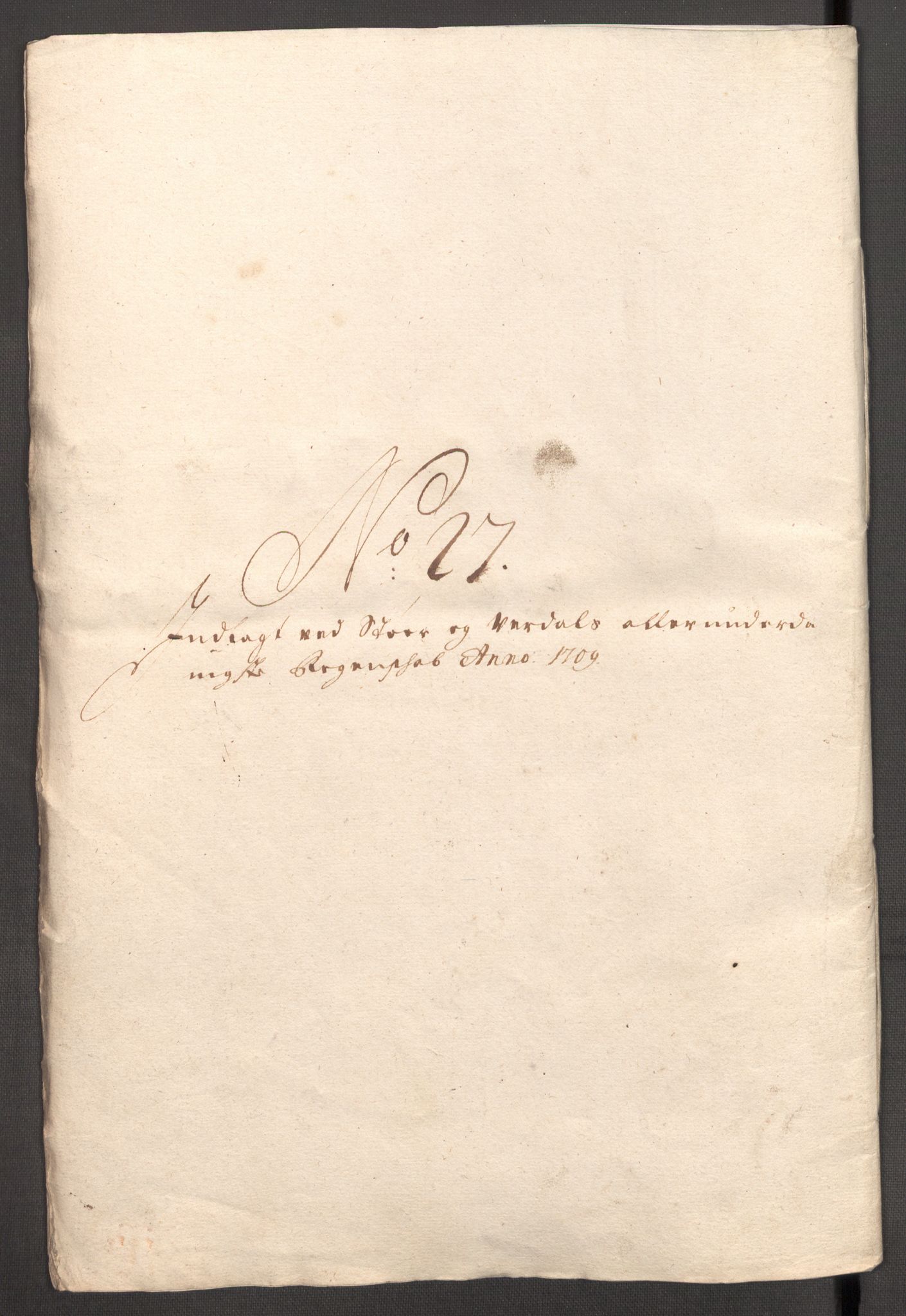 Rentekammeret inntil 1814, Reviderte regnskaper, Fogderegnskap, RA/EA-4092/R62/L4199: Fogderegnskap Stjørdal og Verdal, 1709, p. 267
