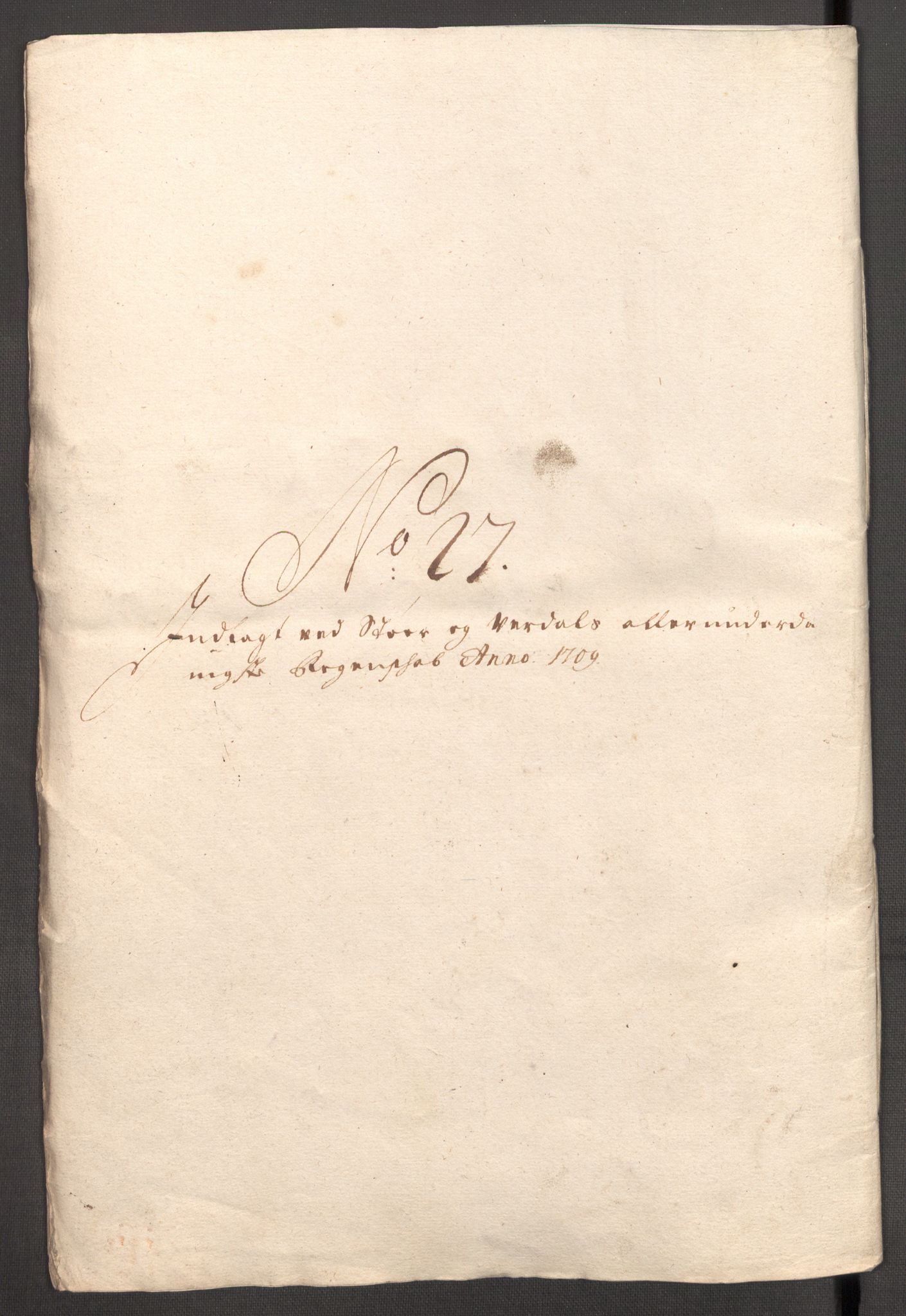 Rentekammeret inntil 1814, Reviderte regnskaper, Fogderegnskap, AV/RA-EA-4092/R62/L4199: Fogderegnskap Stjørdal og Verdal, 1709, p. 267