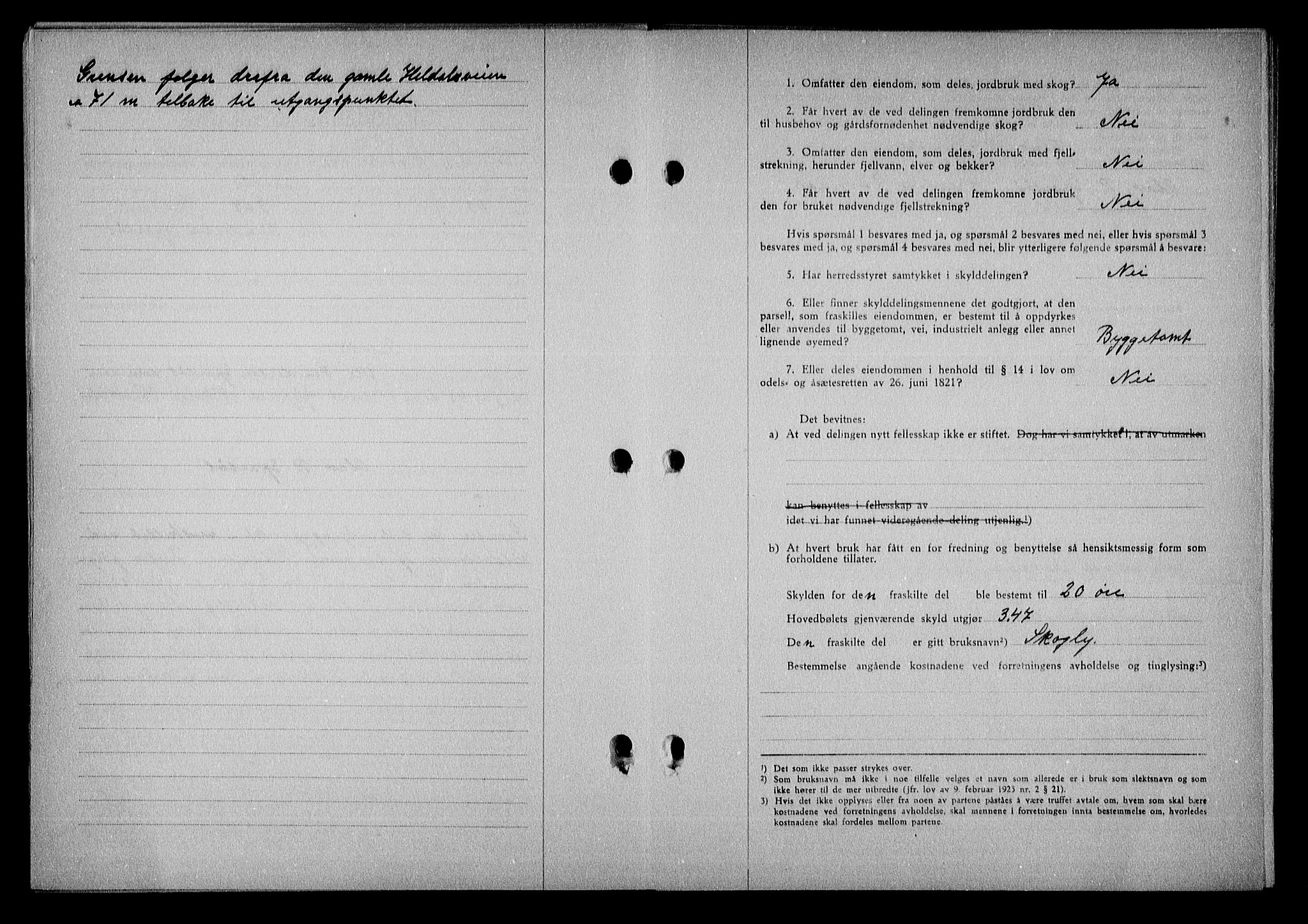 Nedenes sorenskriveri, AV/SAK-1221-0006/G/Gb/Gba/L0050: Mortgage book no. A-IV, 1942-1943, Diary no: : 188/1943