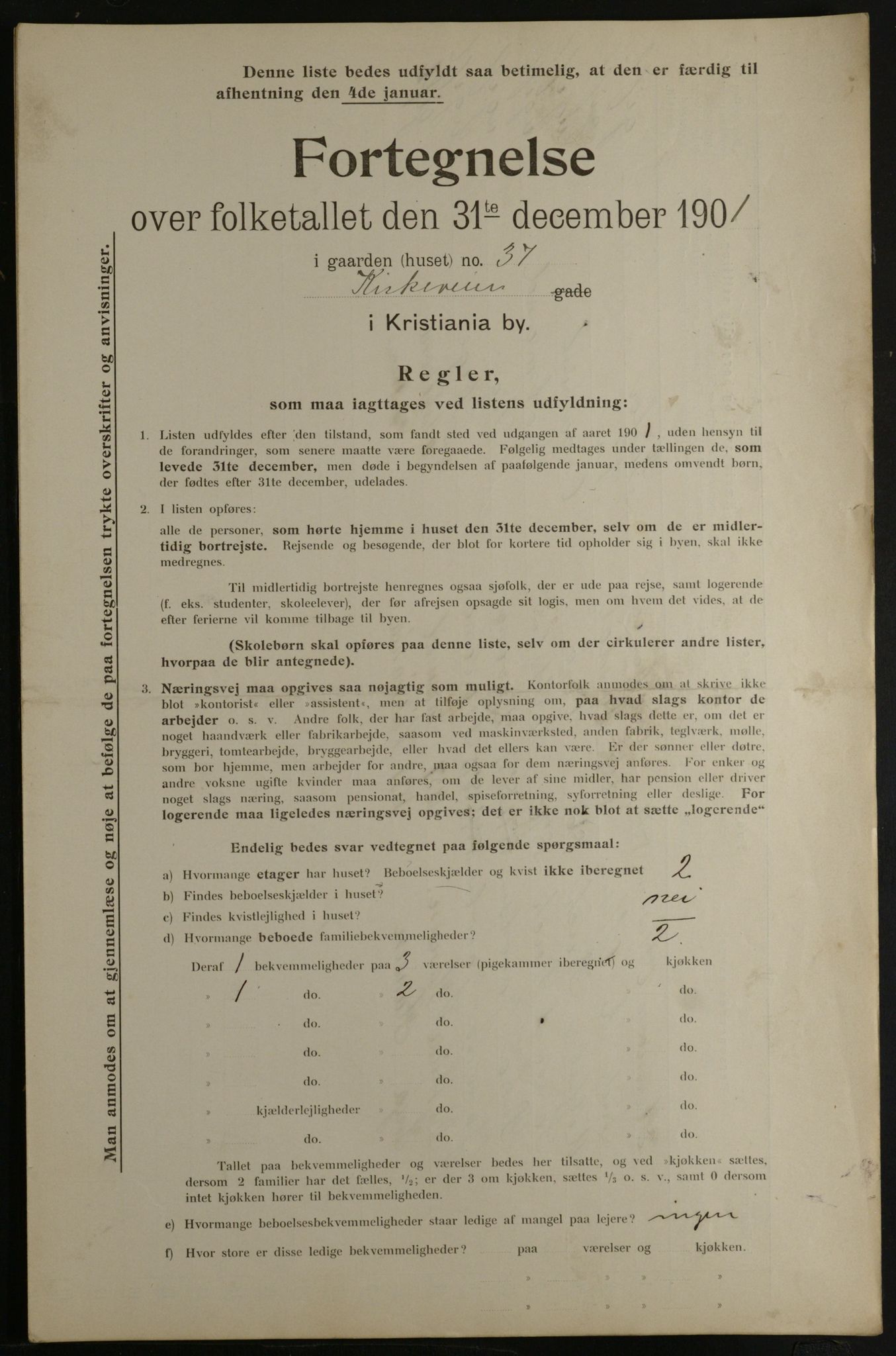 OBA, Municipal Census 1901 for Kristiania, 1901, p. 7971
