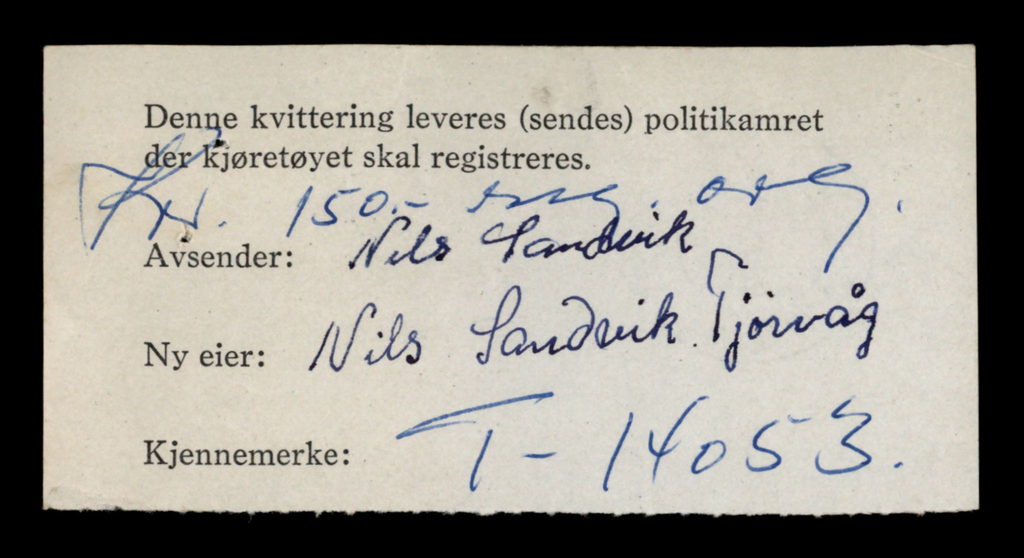 Møre og Romsdal vegkontor - Ålesund trafikkstasjon, AV/SAT-A-4099/F/Fe/L0042: Registreringskort for kjøretøy T 13906 - T 14079, 1927-1998, p. 2552