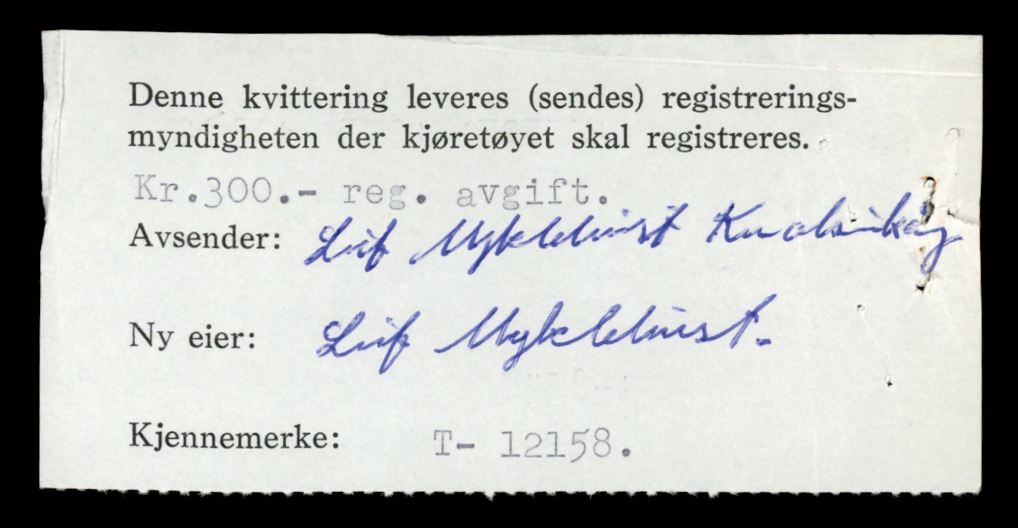Møre og Romsdal vegkontor - Ålesund trafikkstasjon, SAT/A-4099/F/Fe/L0036: Registreringskort for kjøretøy T 12831 - T 13030, 1927-1998, p. 80