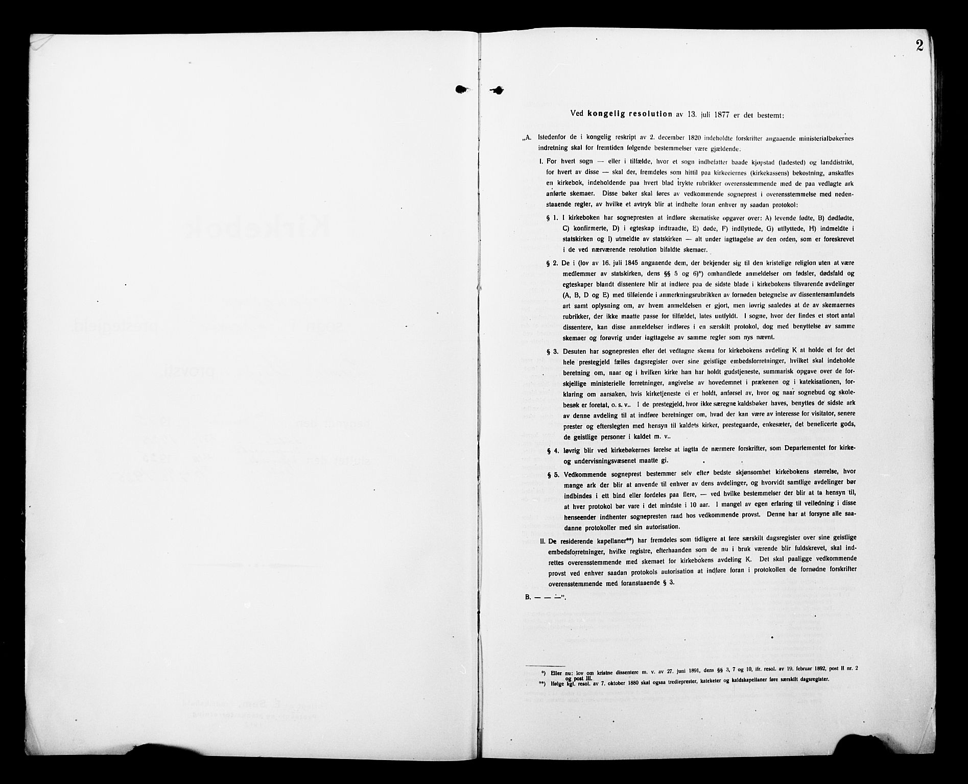 Tromsø sokneprestkontor/stiftsprosti/domprosti, SATØ/S-1343/G/Gb/L0009klokker: Parish register (copy) no. 9, 1915-1925, p. 2