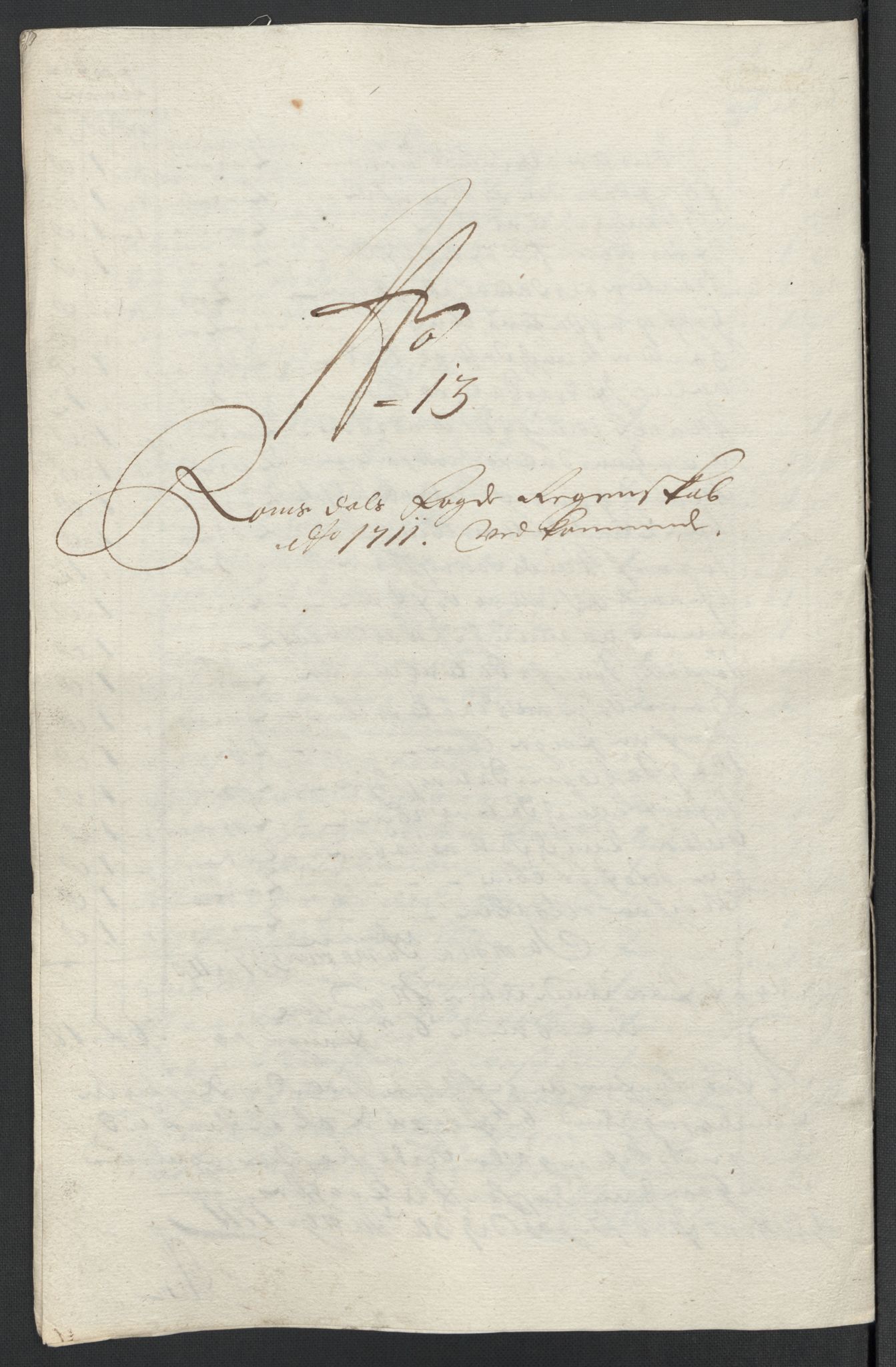 Rentekammeret inntil 1814, Reviderte regnskaper, Fogderegnskap, AV/RA-EA-4092/R55/L3660: Fogderegnskap Romsdal, 1711, p. 163