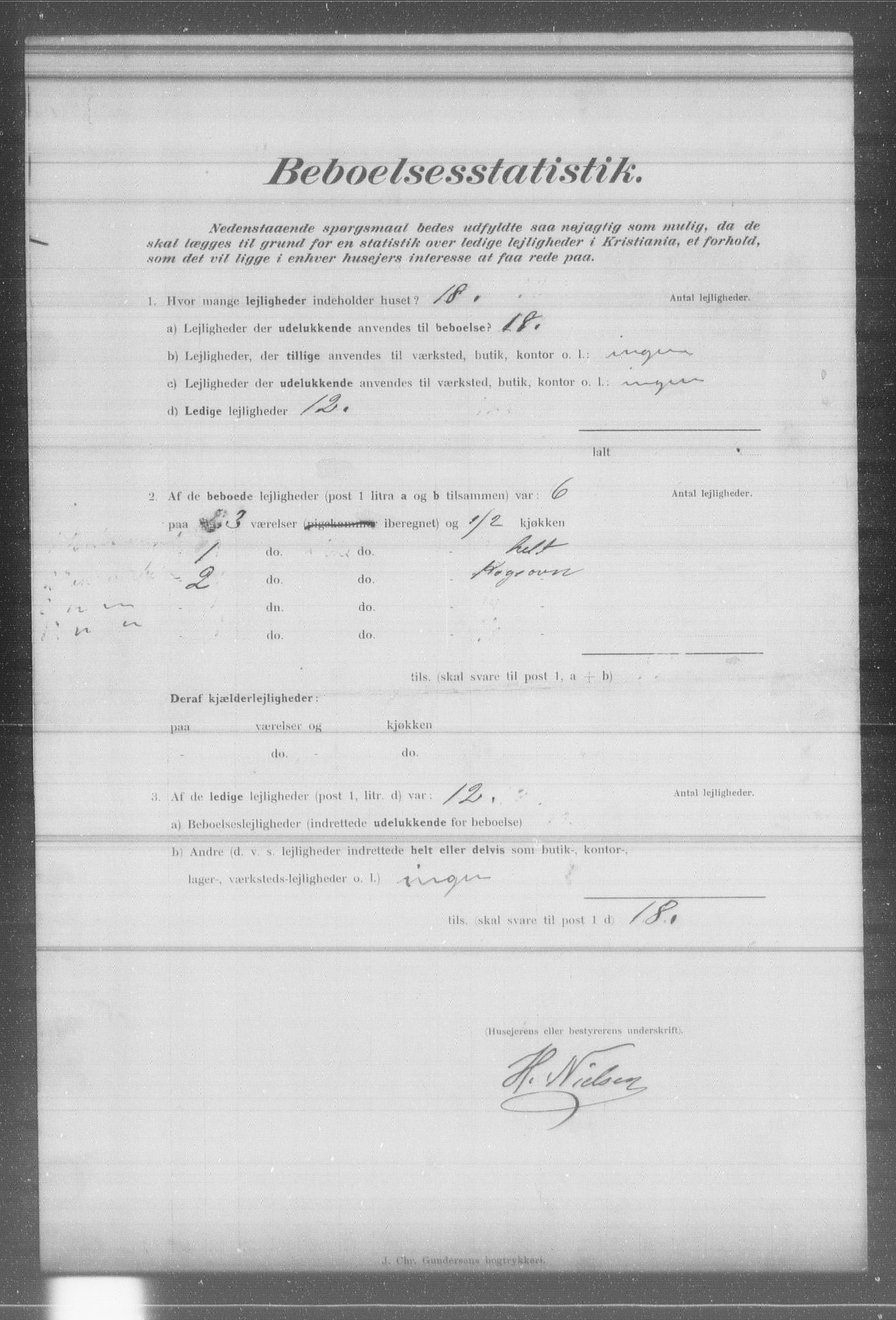 OBA, Municipal Census 1902 for Kristiania, 1902, p. 8132